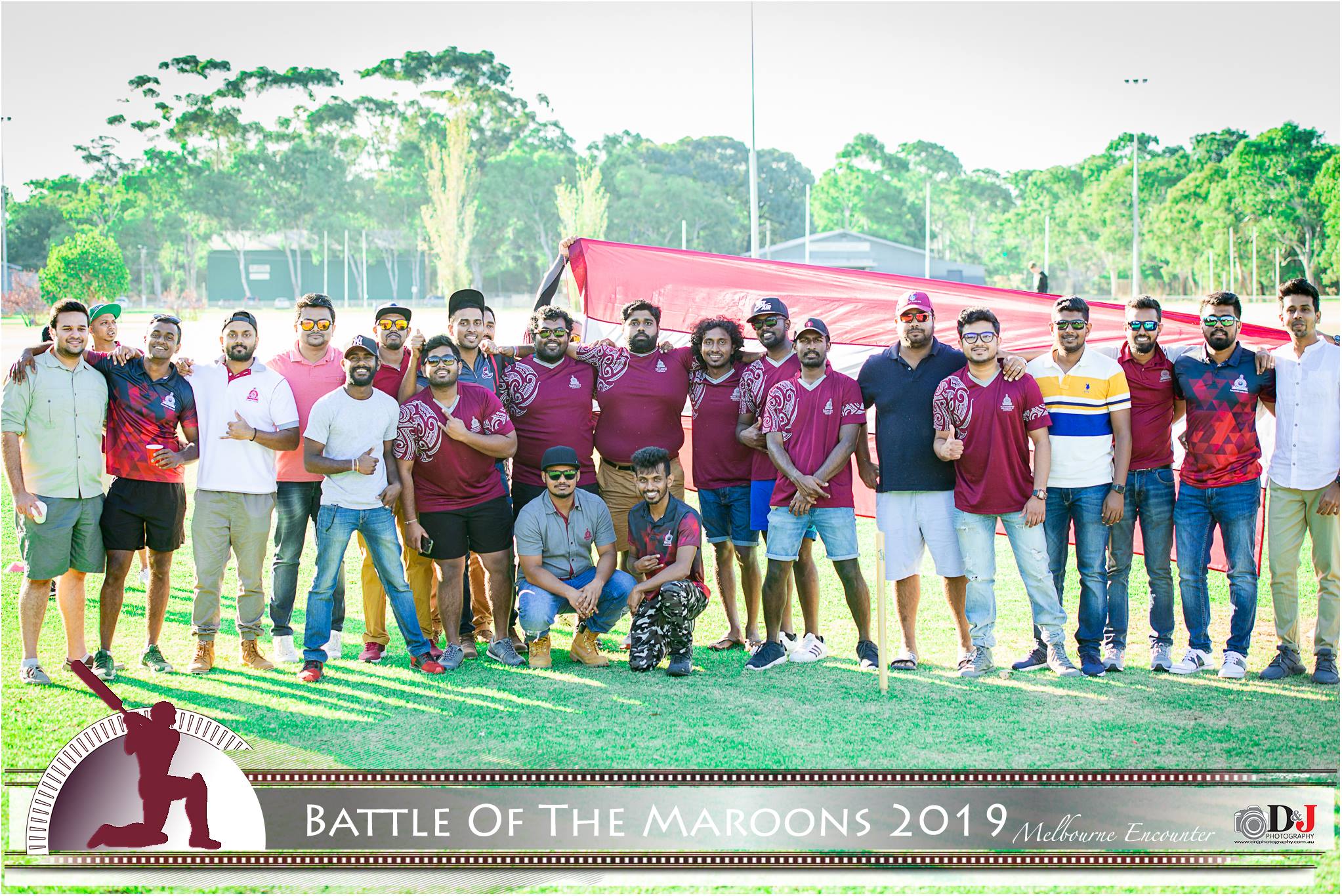 Battle of the Maroons Melbourne 2019 Photo