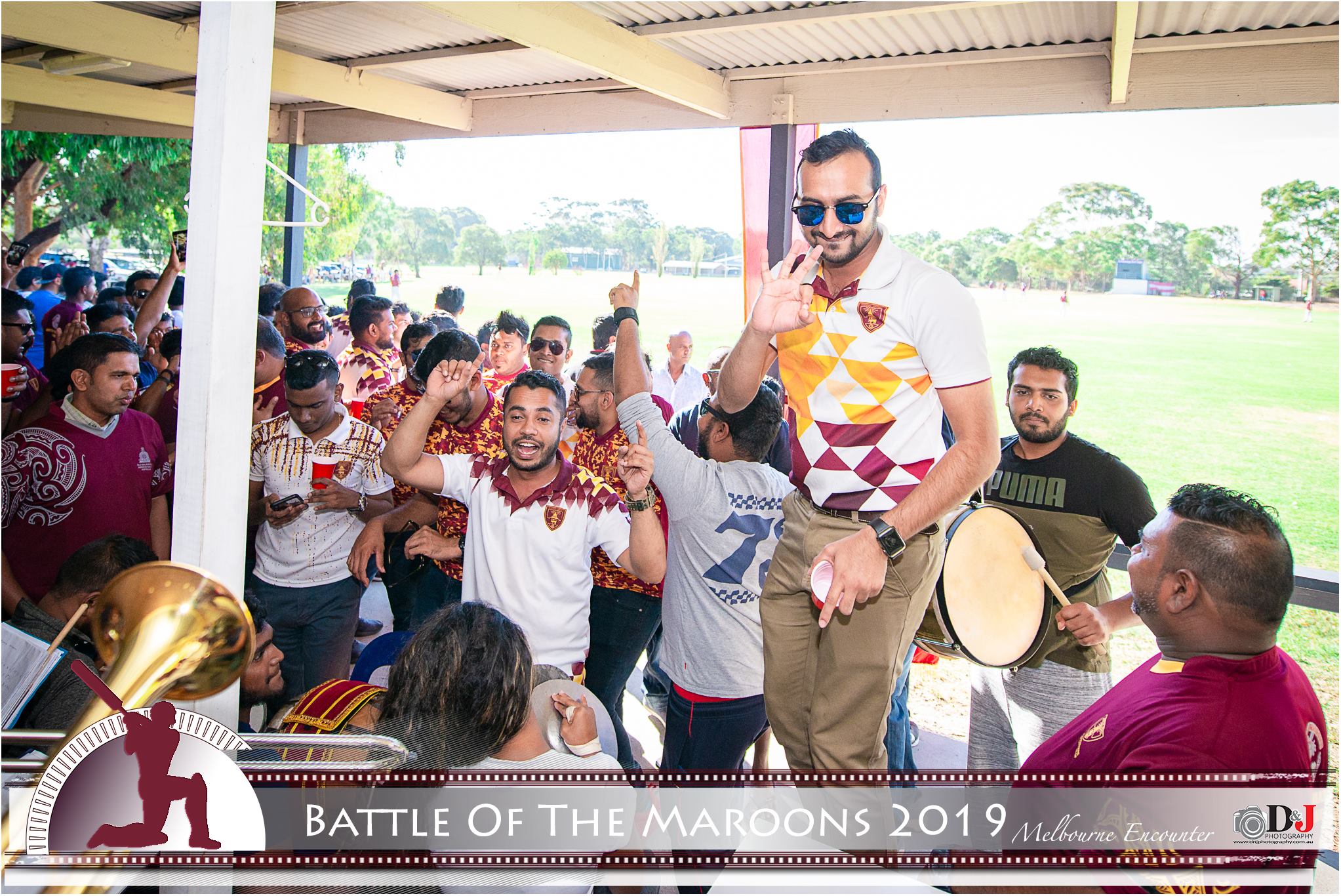 Battle of the Maroons Melbourne 2019 Photo
