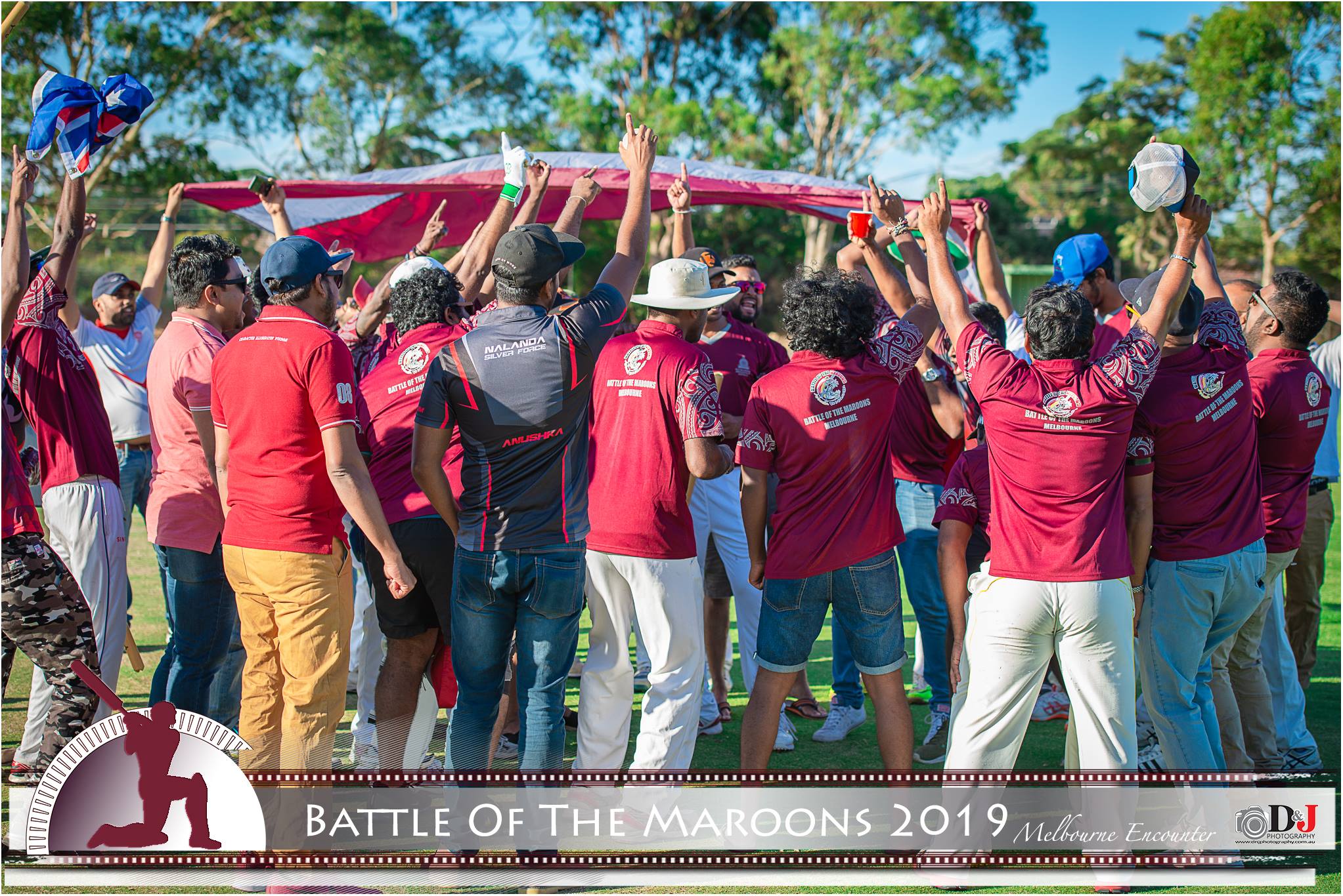 Battle of the Maroons Melbourne 2019 Photo