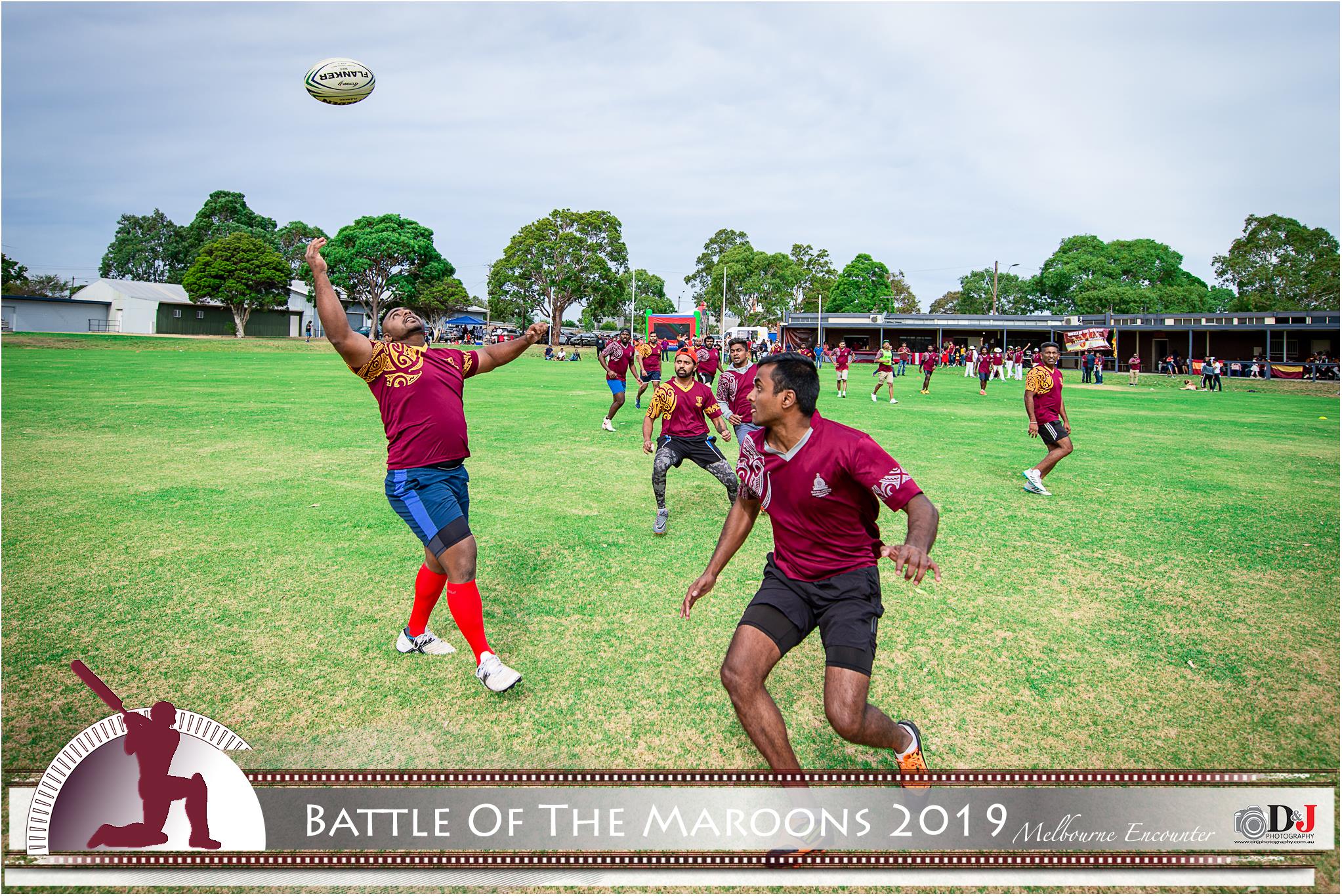 Battle of the Maroons Melbourne 2019 Photo