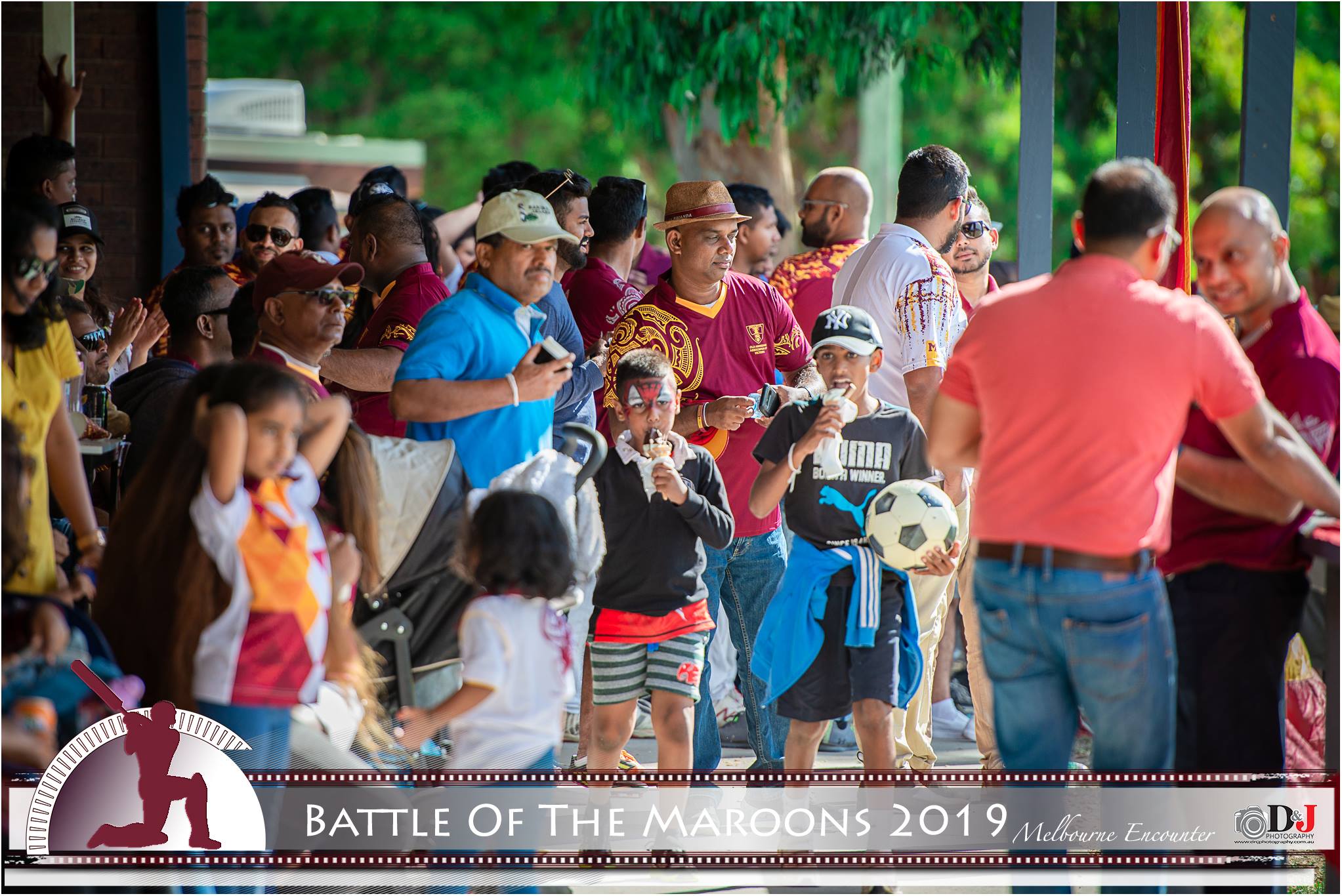Battle of the Maroons Melbourne 2019 Photo