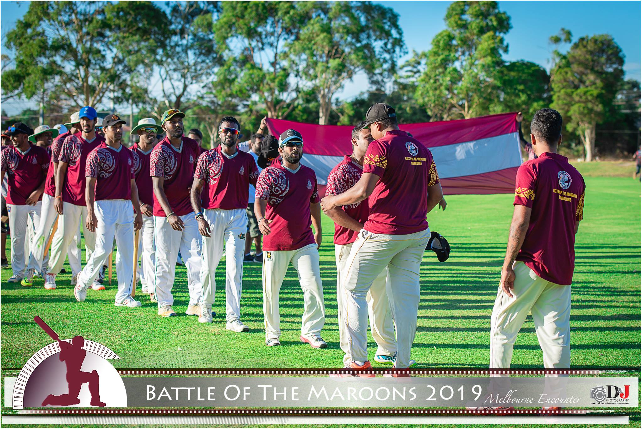 Battle of the Maroons Melbourne 2019 Photo