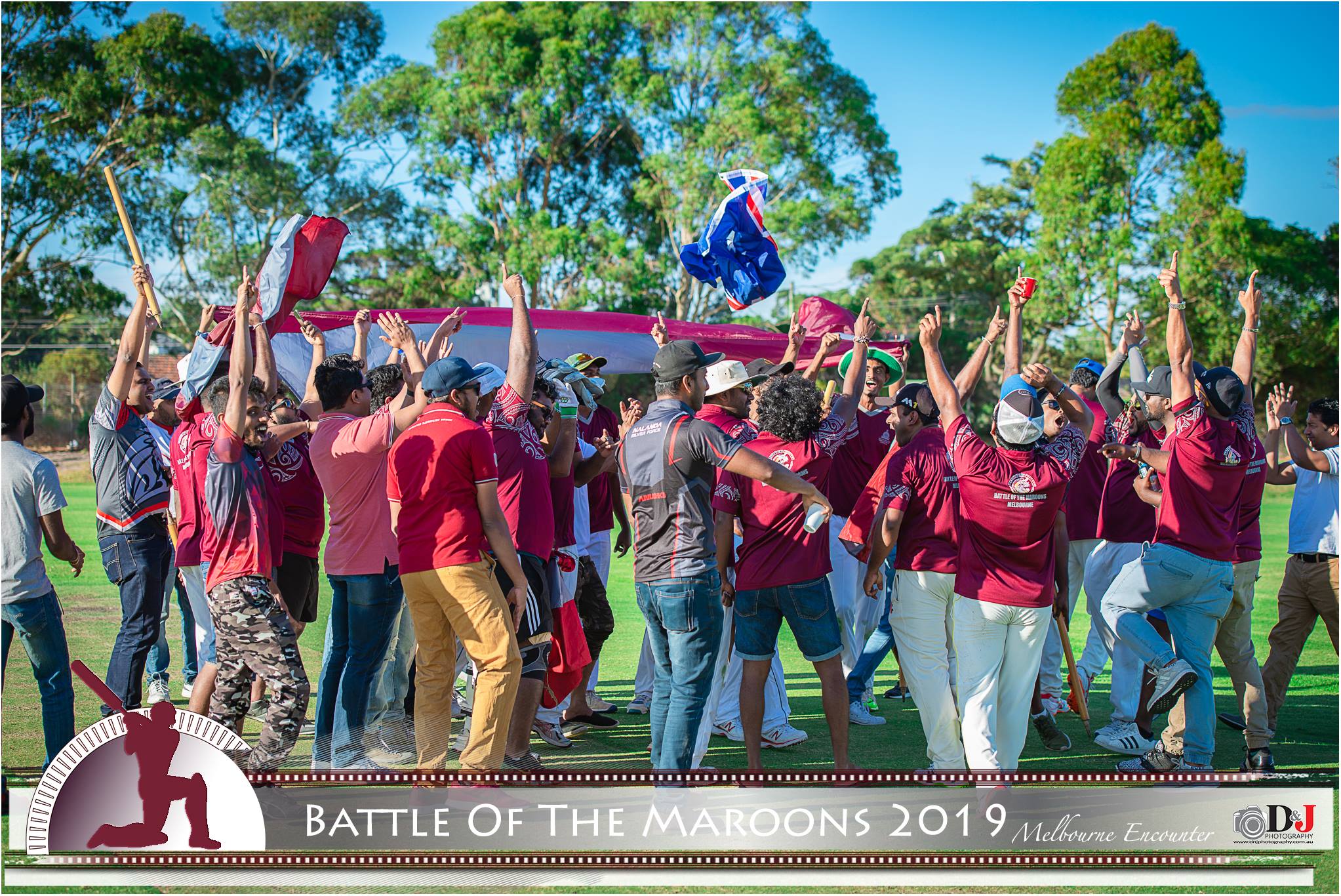 Battle of the Maroons Melbourne 2019 Photo