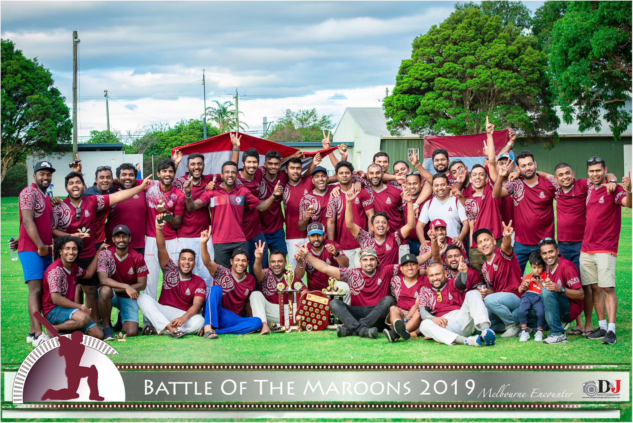 Battle of the Maroons Melbourne 2019 Photo