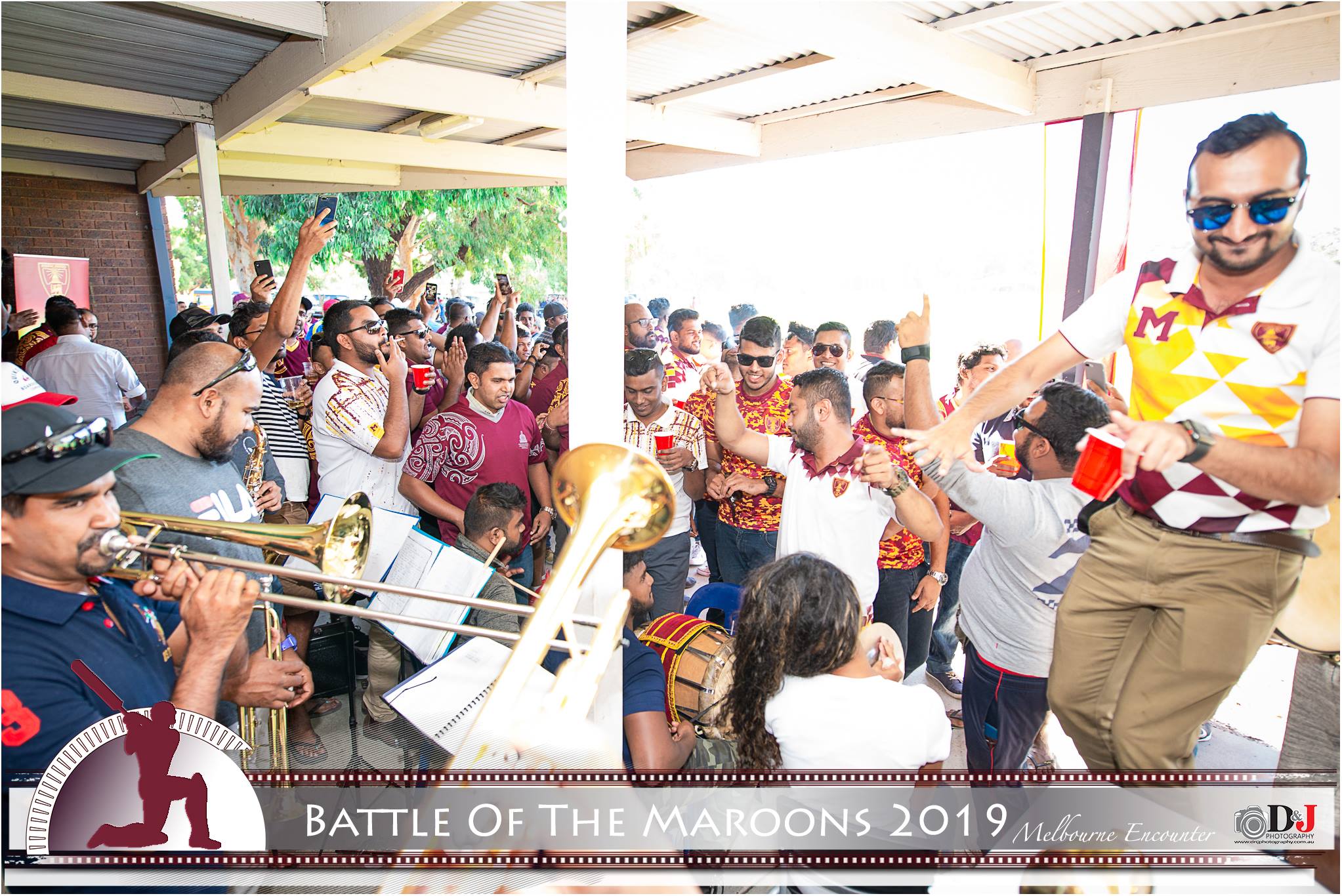Battle of the Maroons Melbourne 2019 Photo