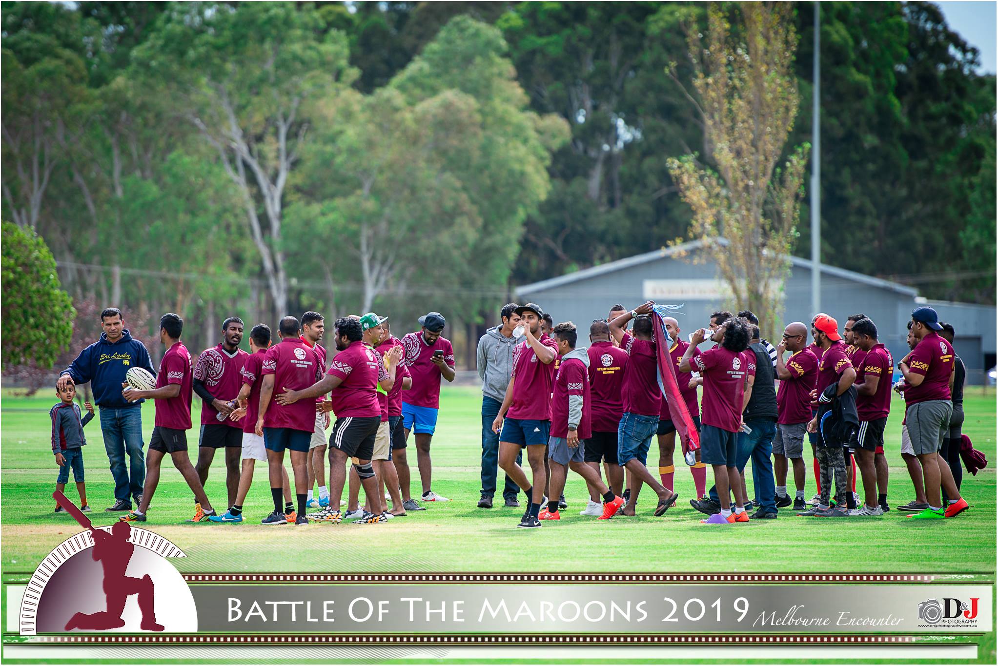 Battle of the Maroons Melbourne 2019 Photo