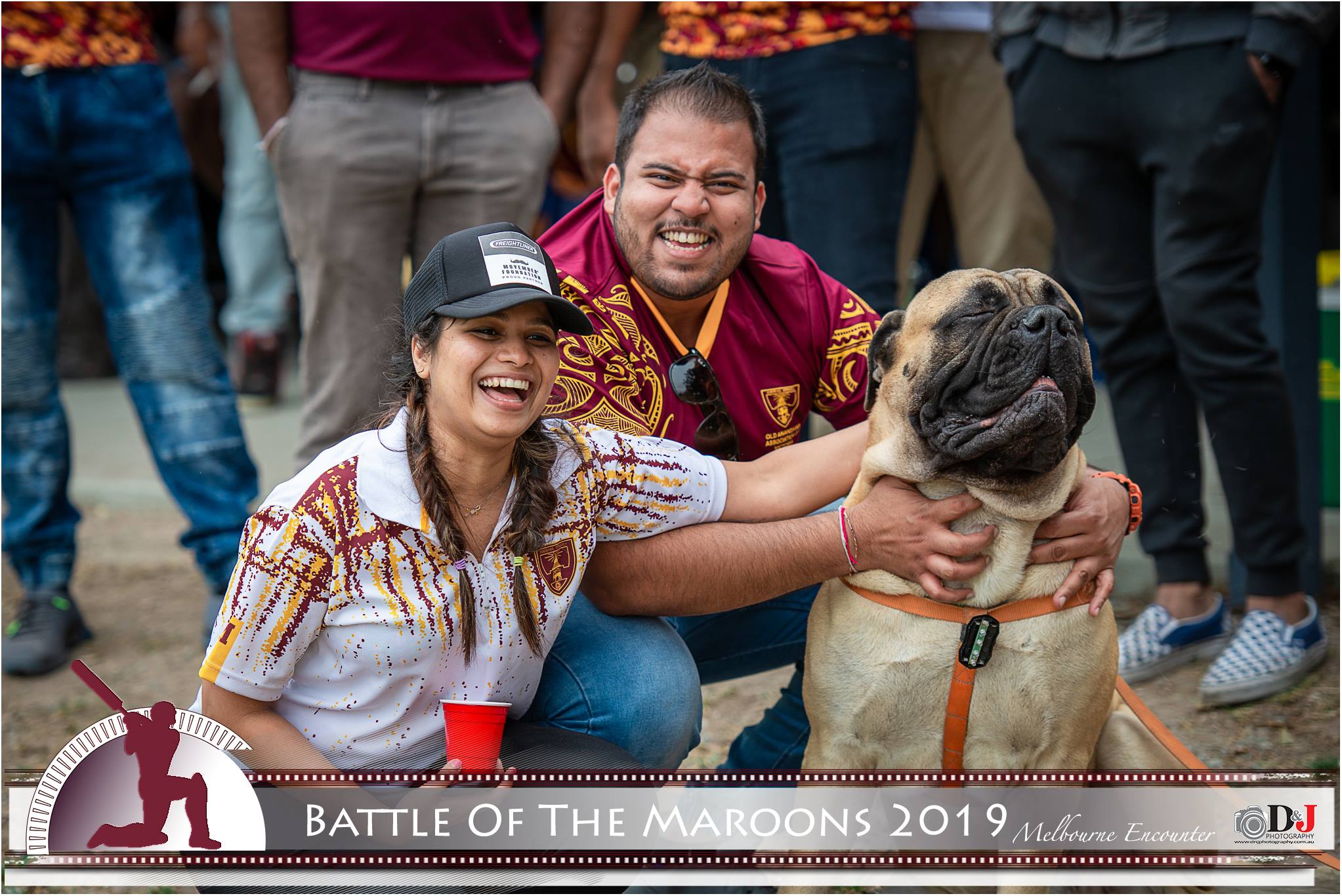 Battle of the Maroons Melbourne 2019 Photo