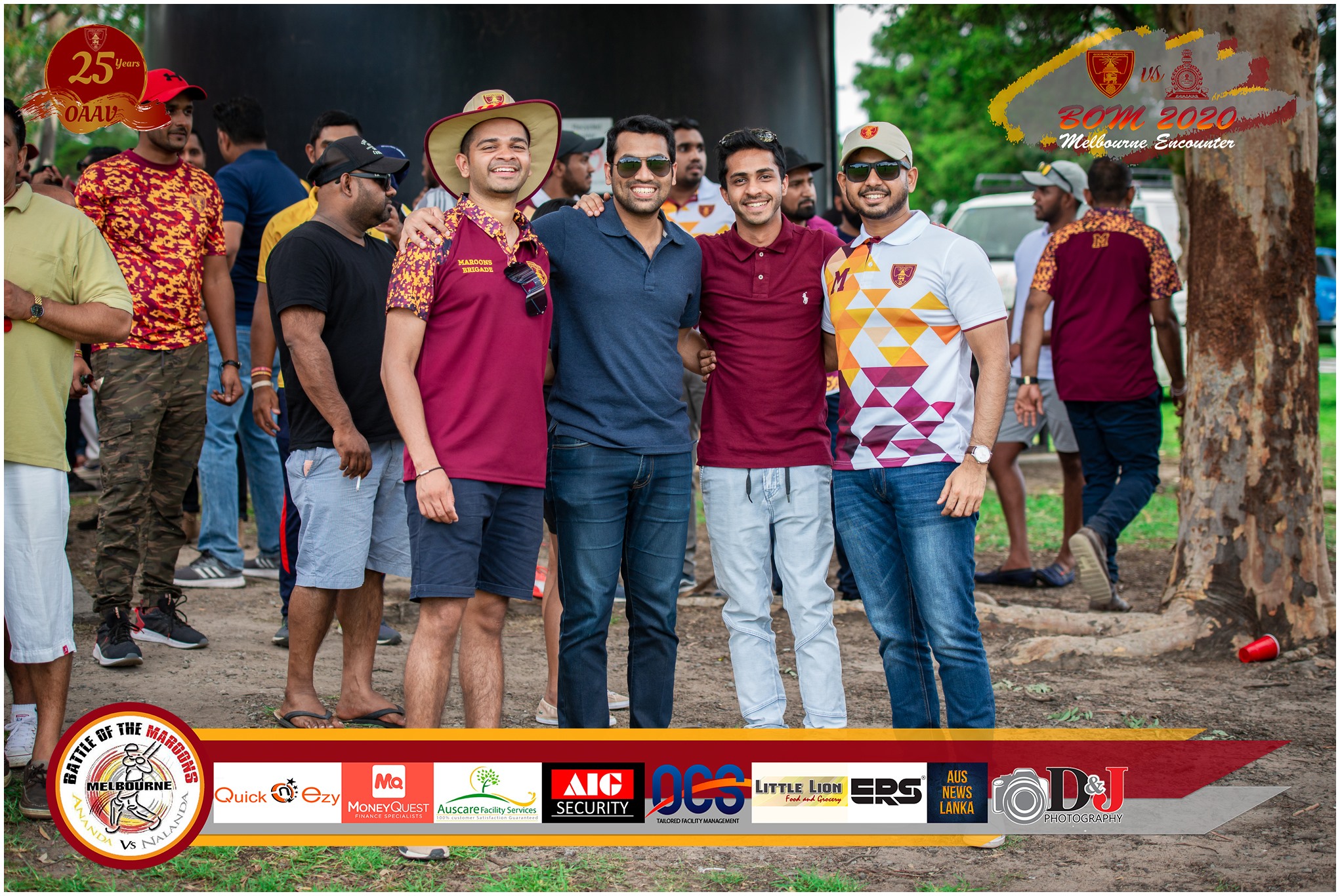 Battle of the Maroons Melbourne 2020 Photo