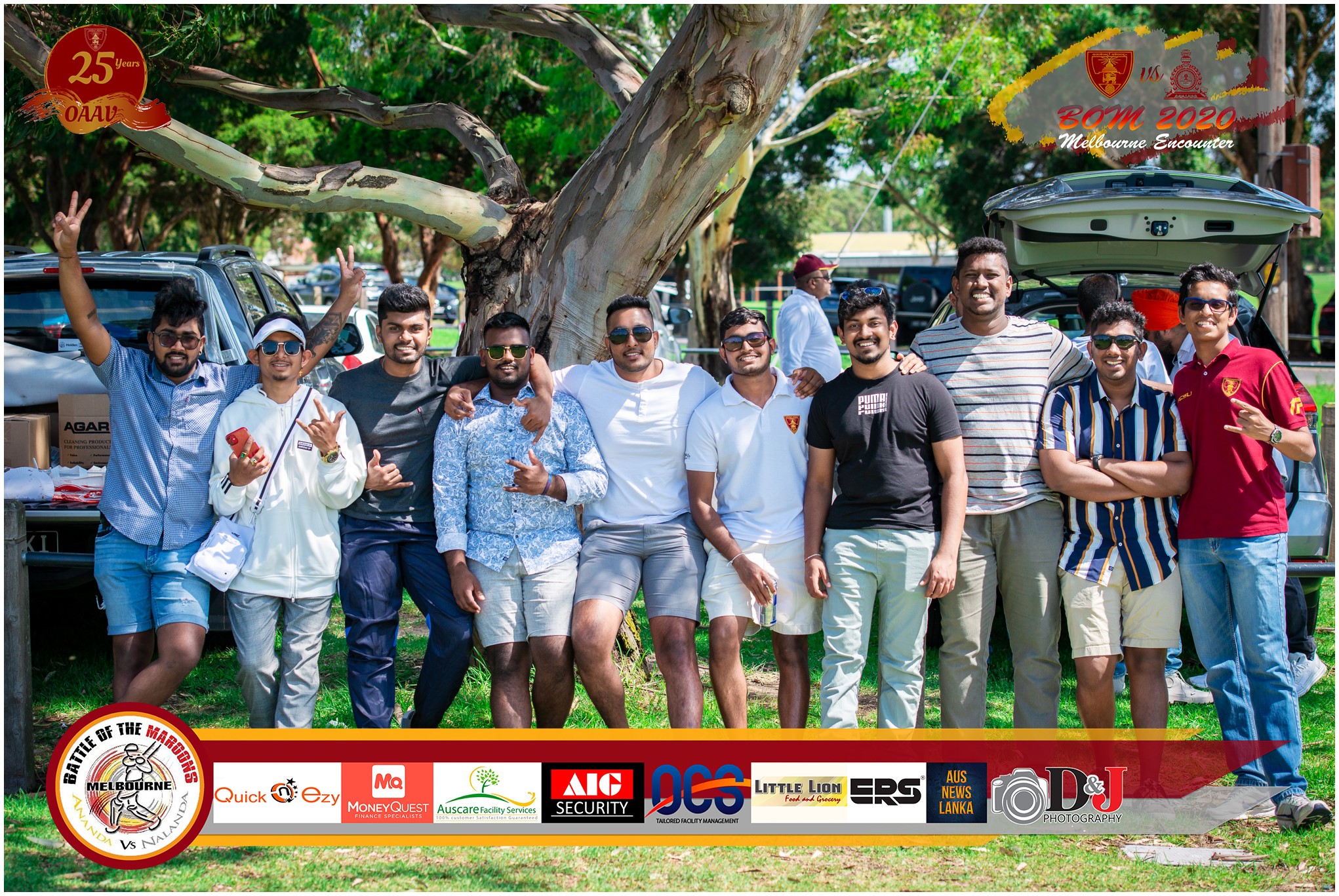 Battle of the Maroons Melbourne 2020 Photo