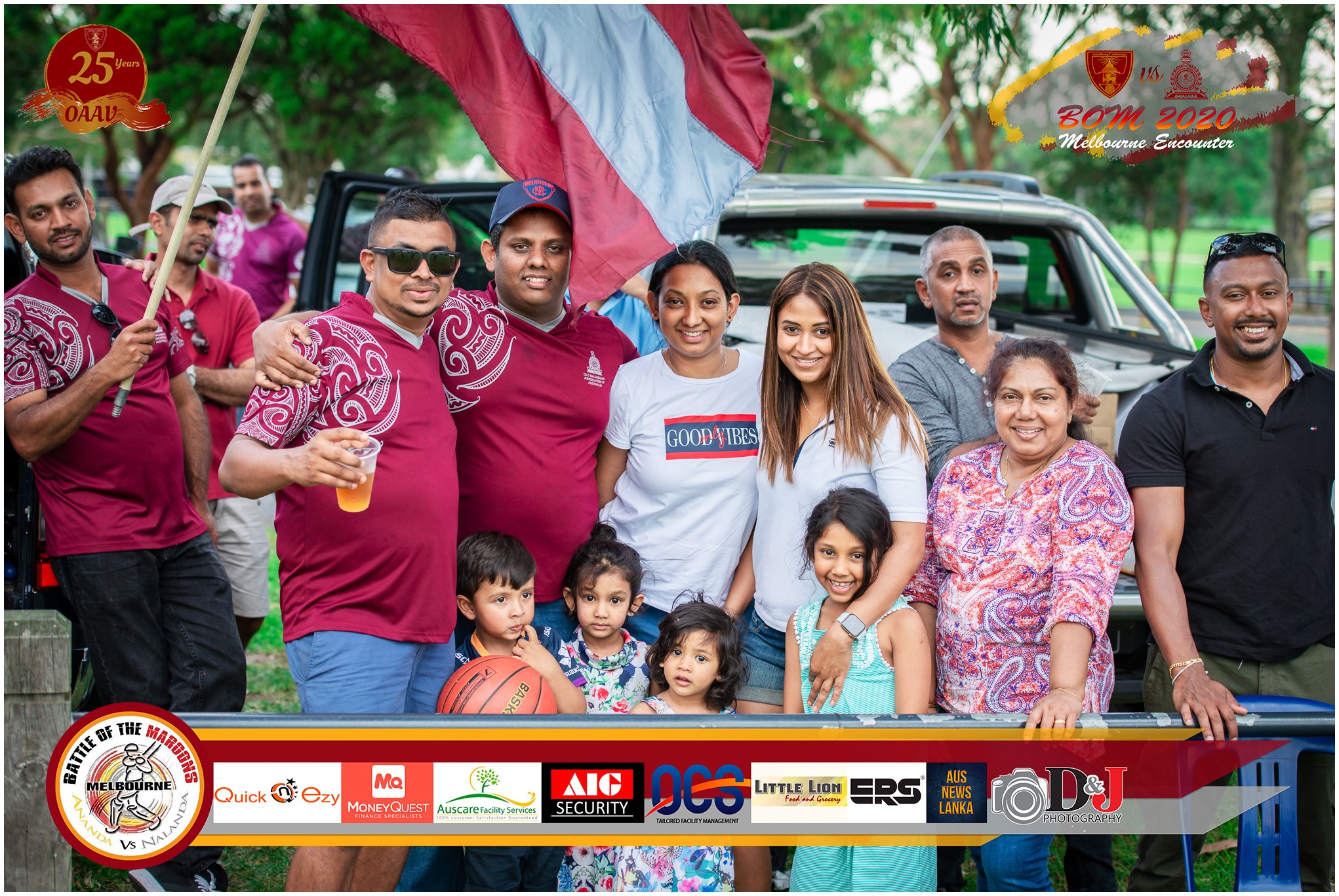 Battle of the Maroons Melbourne 2020 Photo