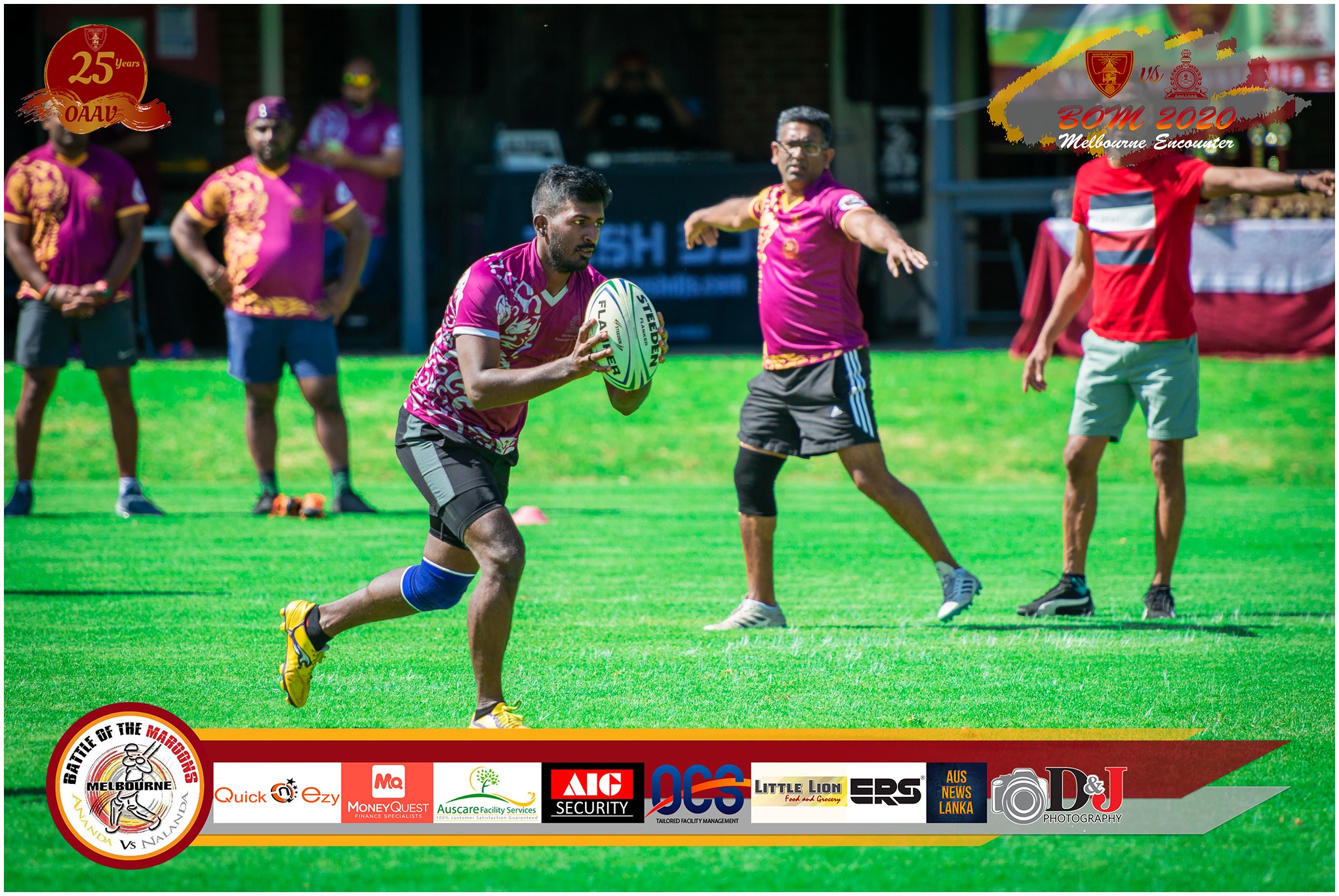 Battle of the Maroons Melbourne 2020 Photo