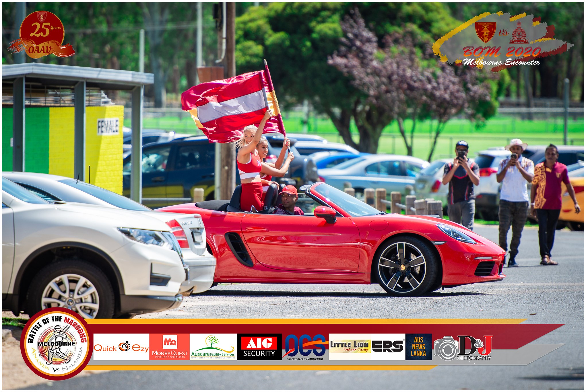 Battle of the Maroons Melbourne 2020 Photo