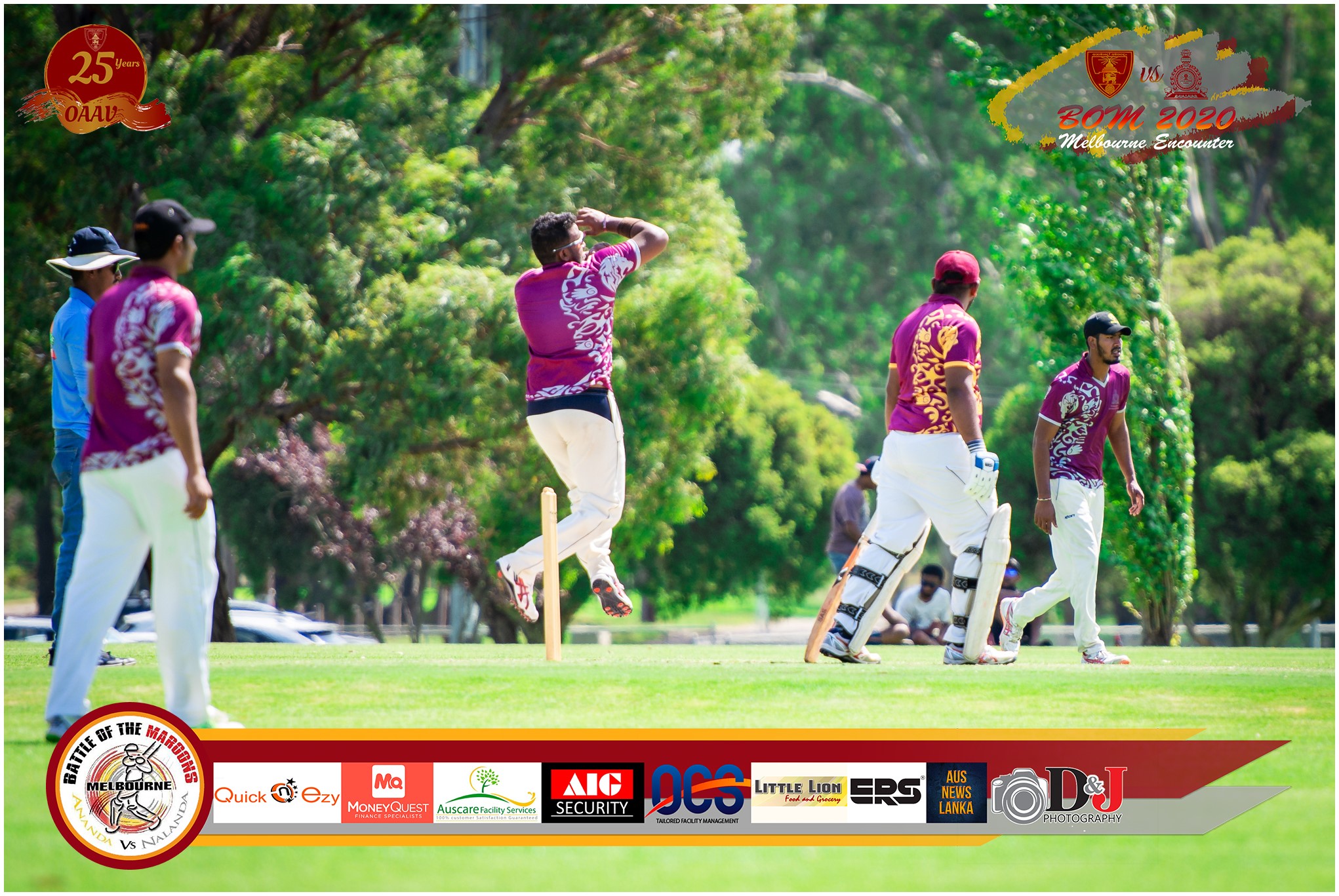 Battle of the Maroons Melbourne 2020 Photo