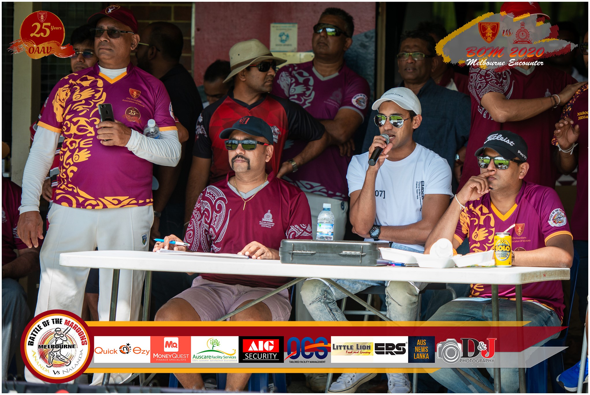 Battle of the Maroons Melbourne 2020 Photo