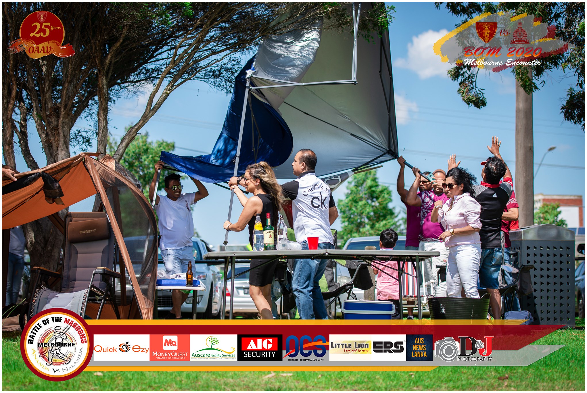 Battle of the Maroons Melbourne 2020 Photo