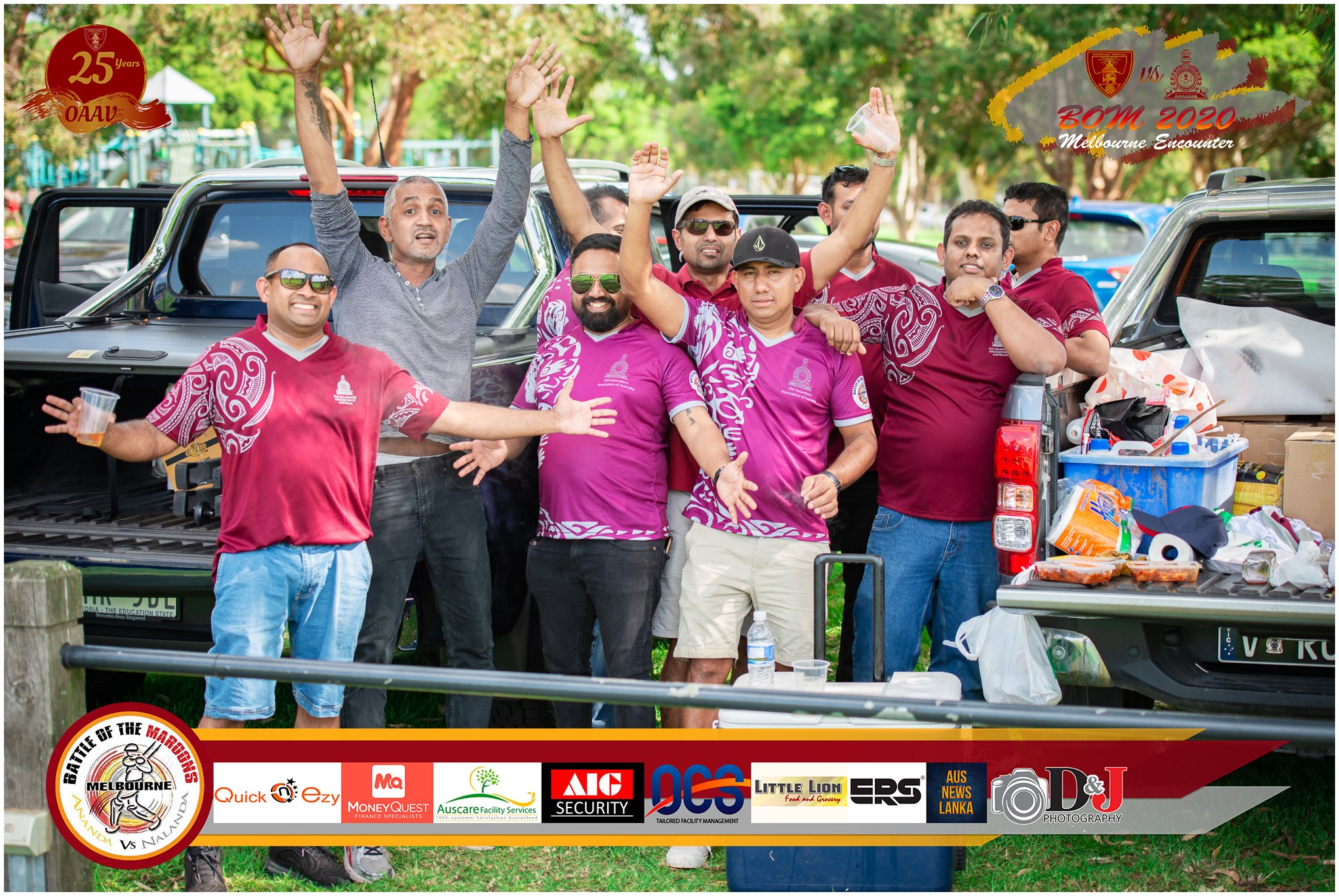 Battle of the Maroons Melbourne 2020 Photo