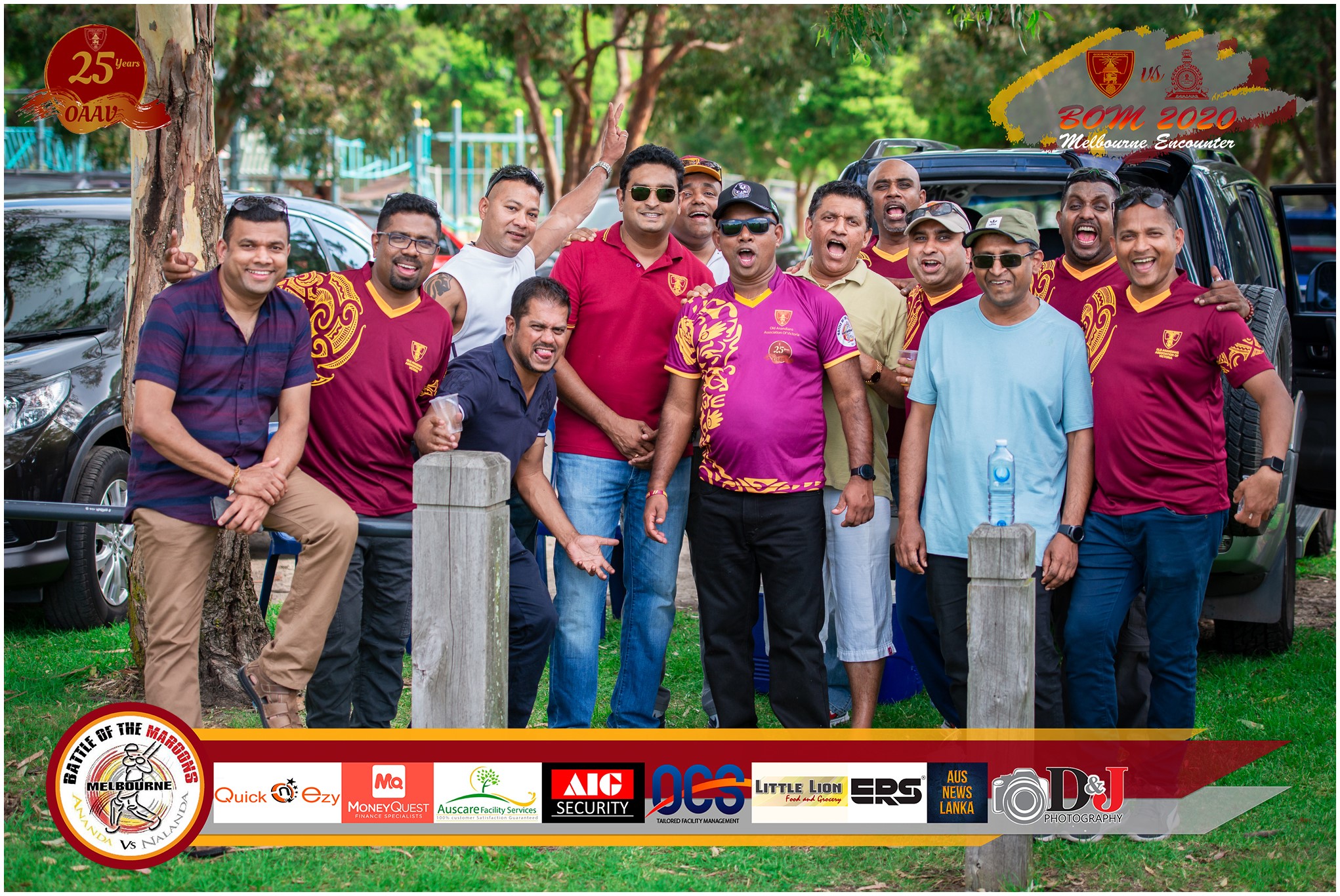 Battle of the Maroons Melbourne 2020 Photo