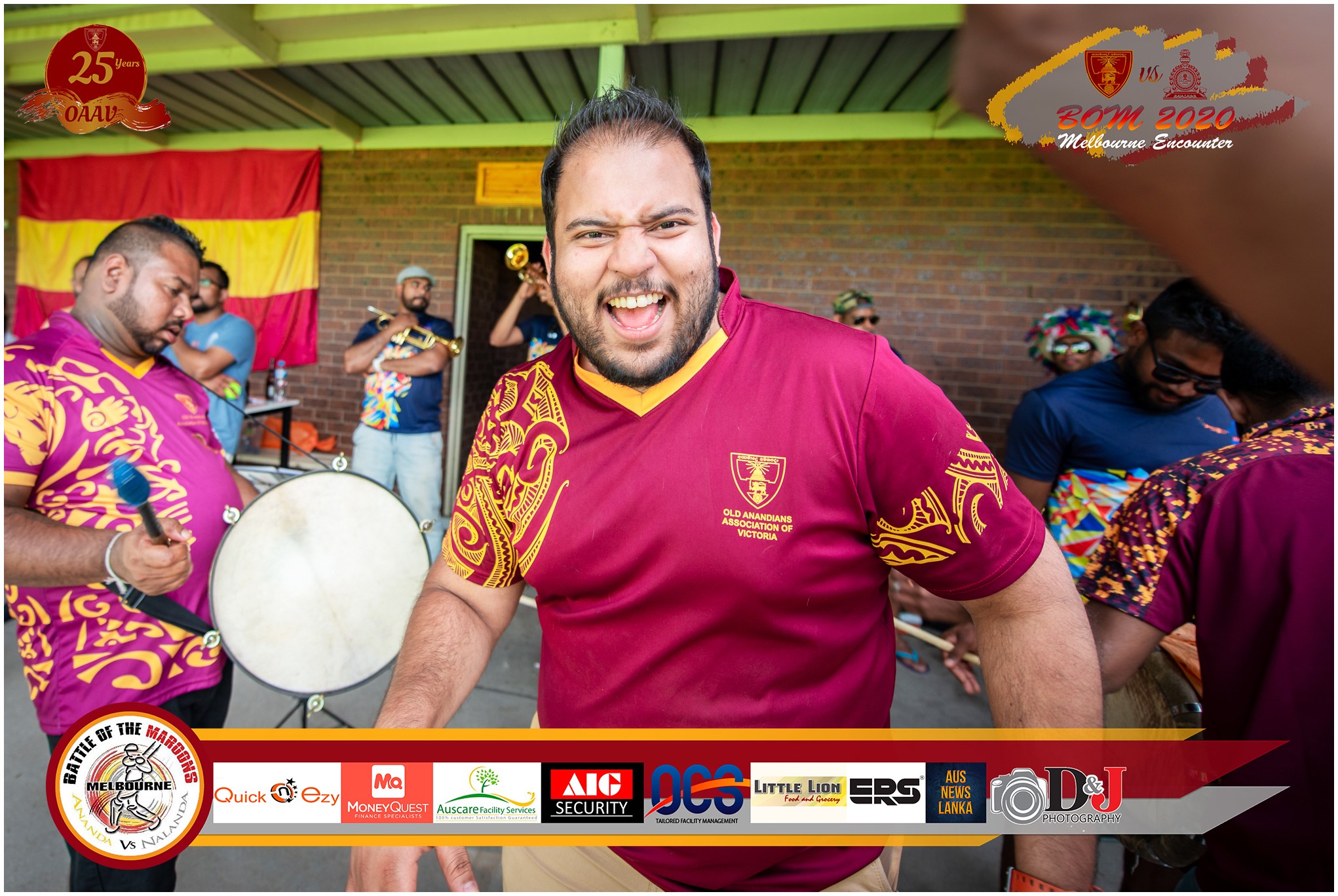 Battle of the Maroons Melbourne 2020 Photo