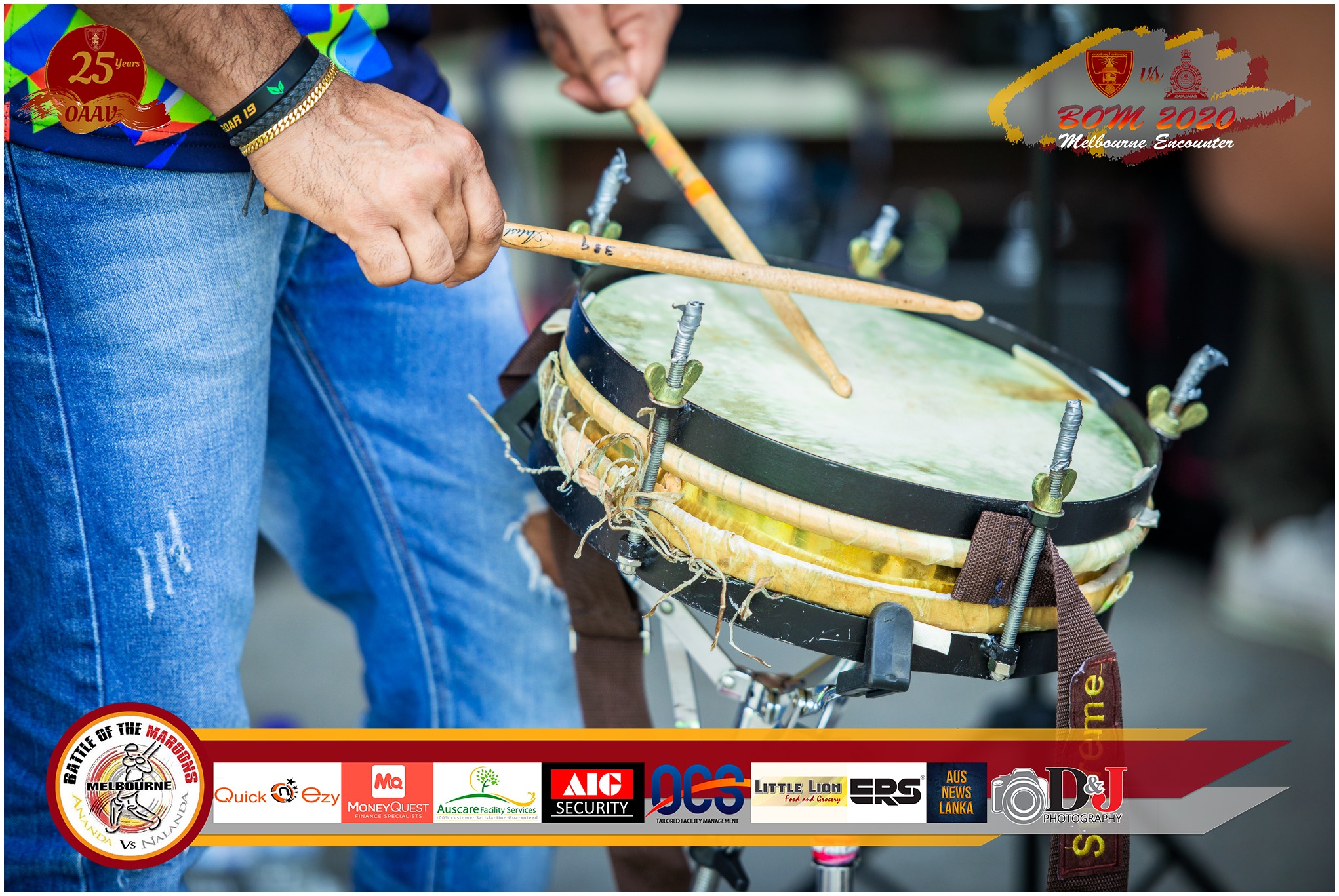 Battle of the Maroons Melbourne 2020 Photo