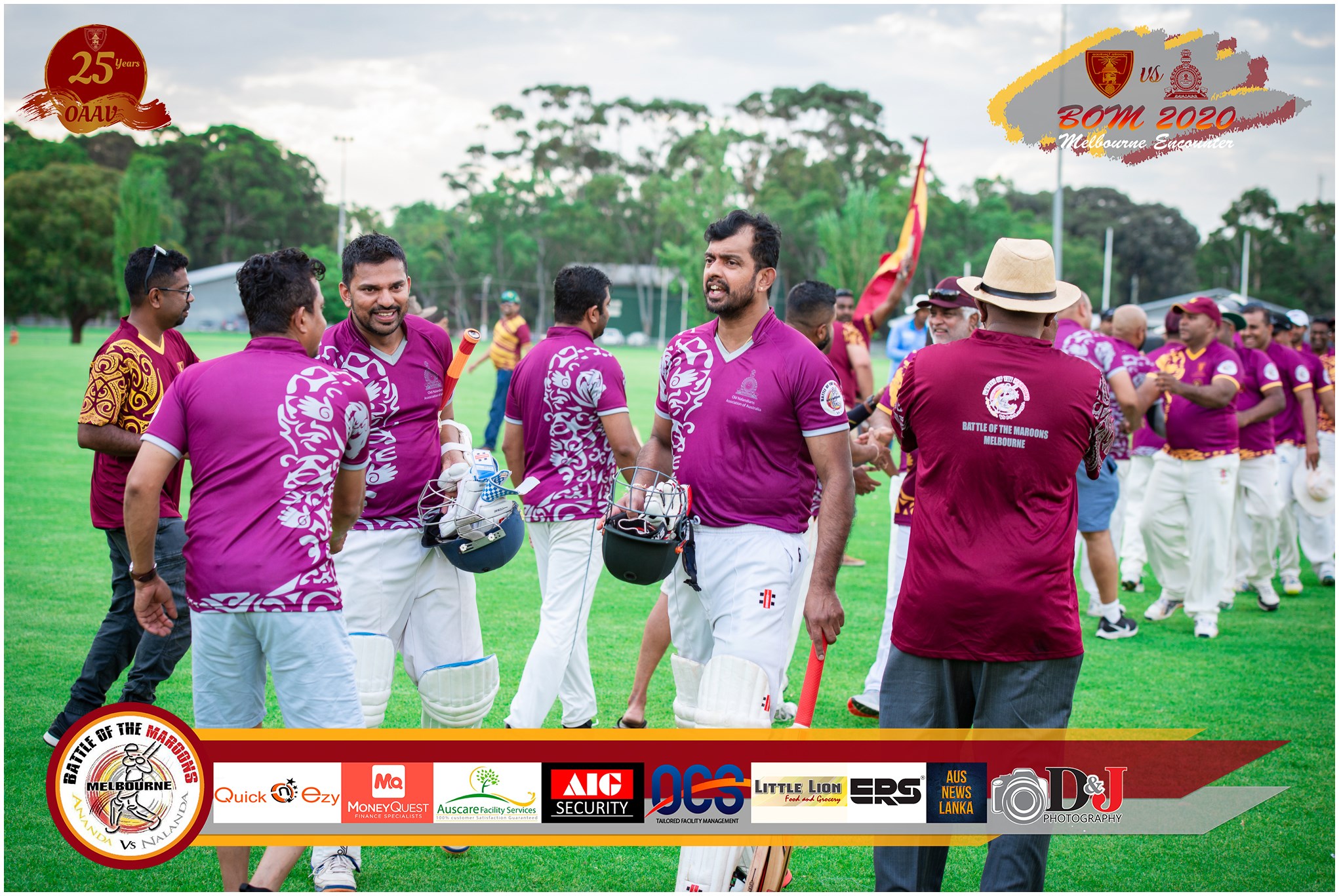 Battle of the Maroons Melbourne 2020 Photo