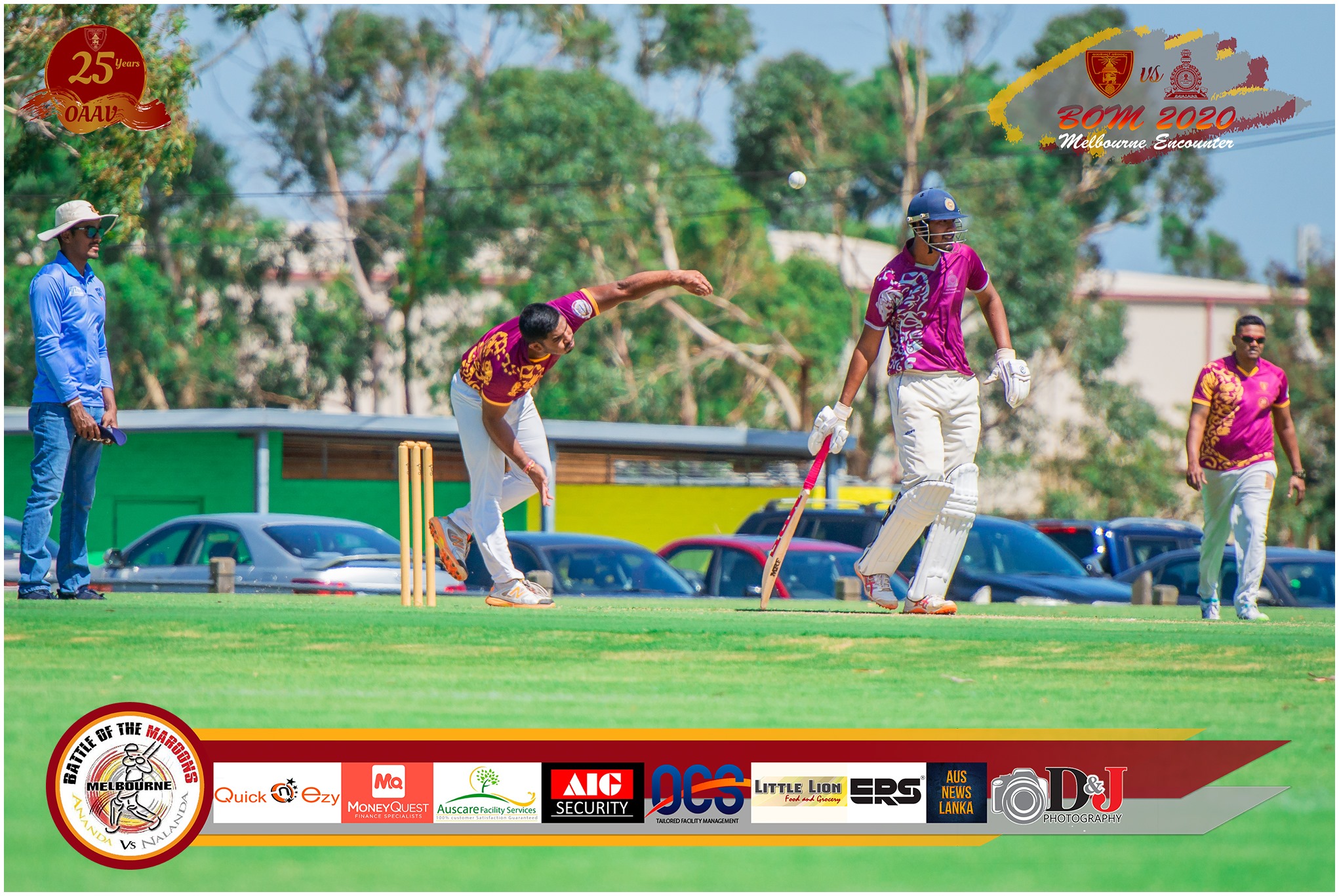 Battle of the Maroons Melbourne 2020 Photo