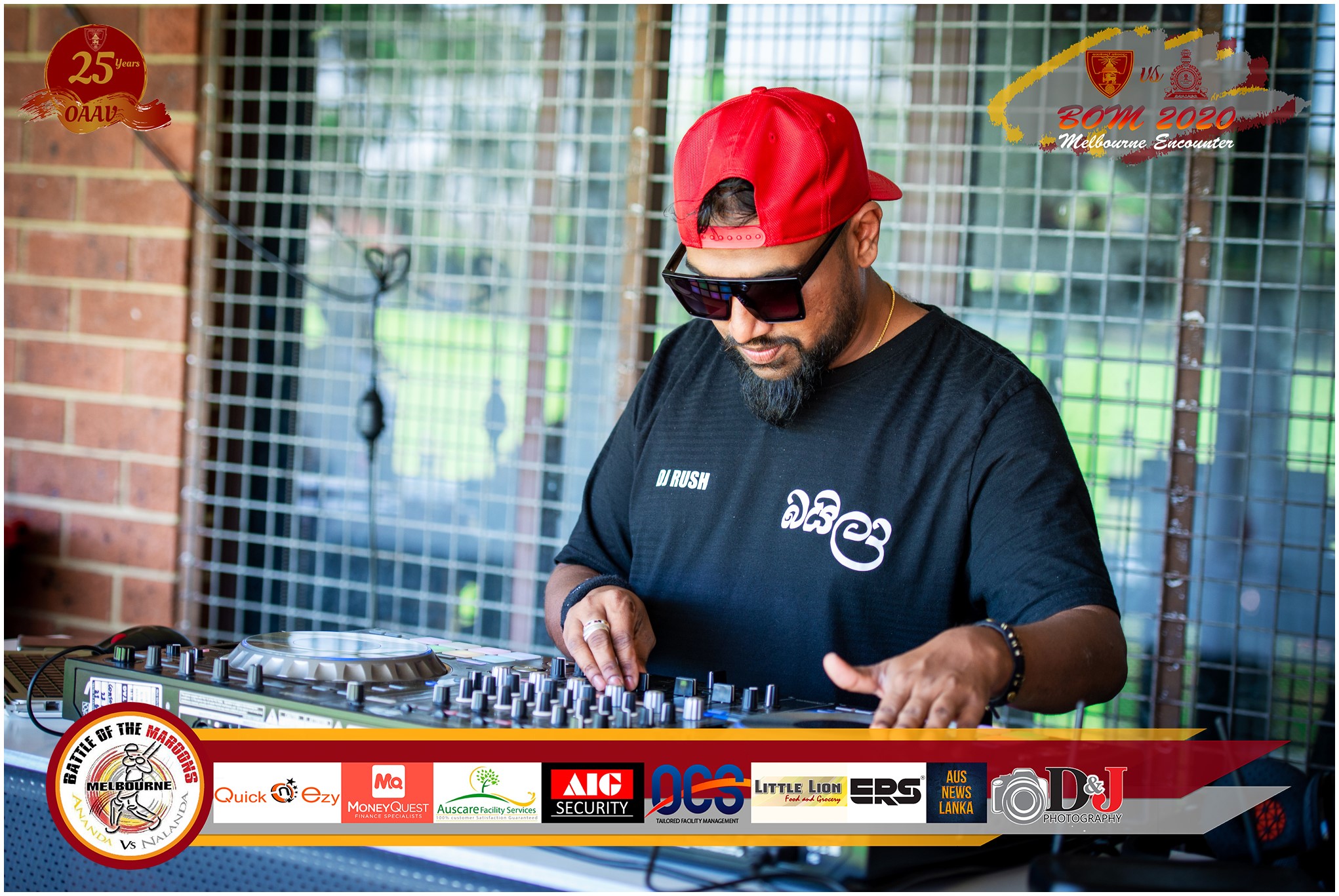 Battle of the Maroons Melbourne 2020 Photo