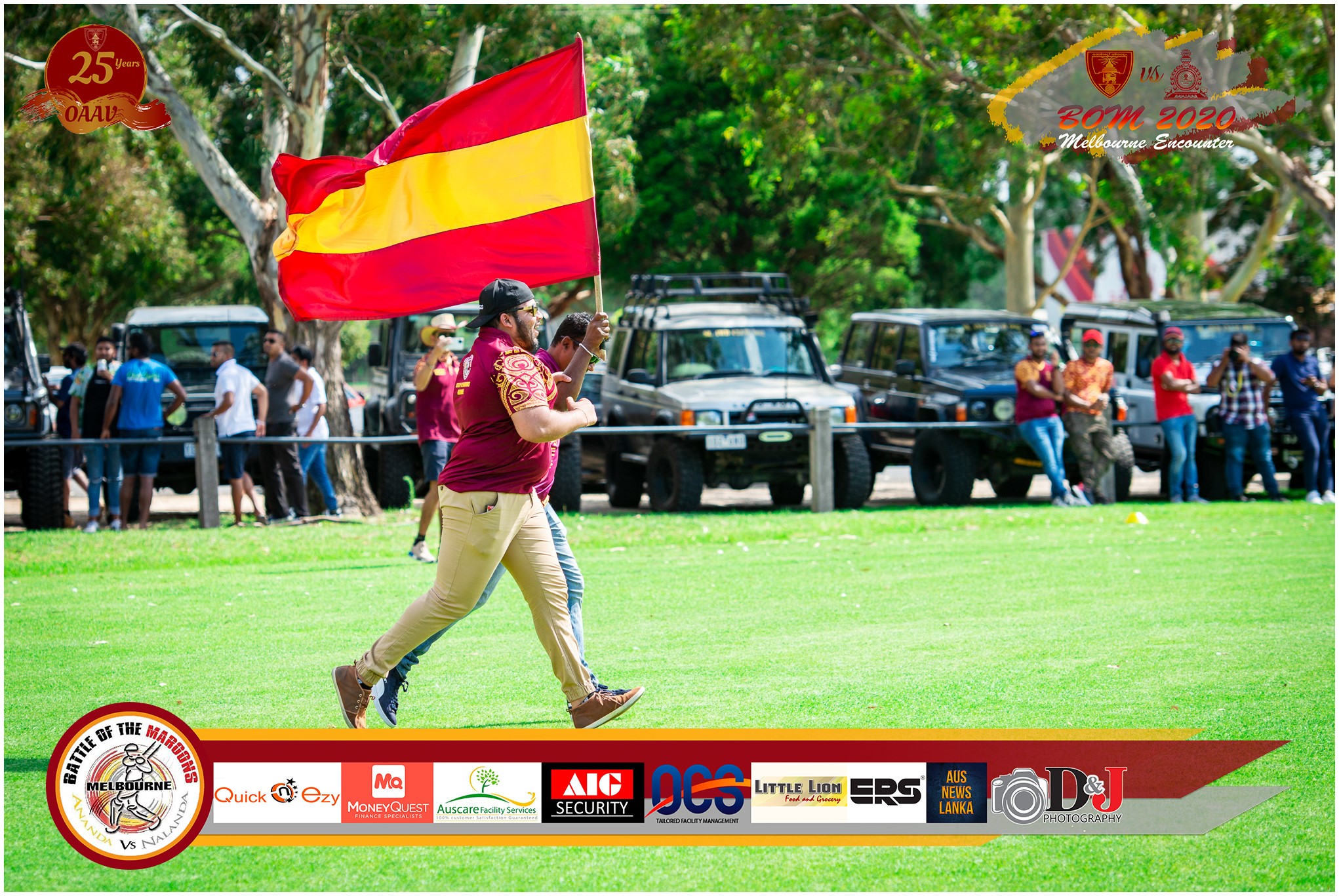 Battle of the Maroons Melbourne 2020 Photo