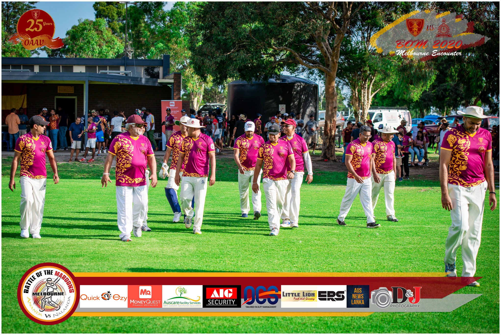 Battle of the Maroons Melbourne 2020 Photo