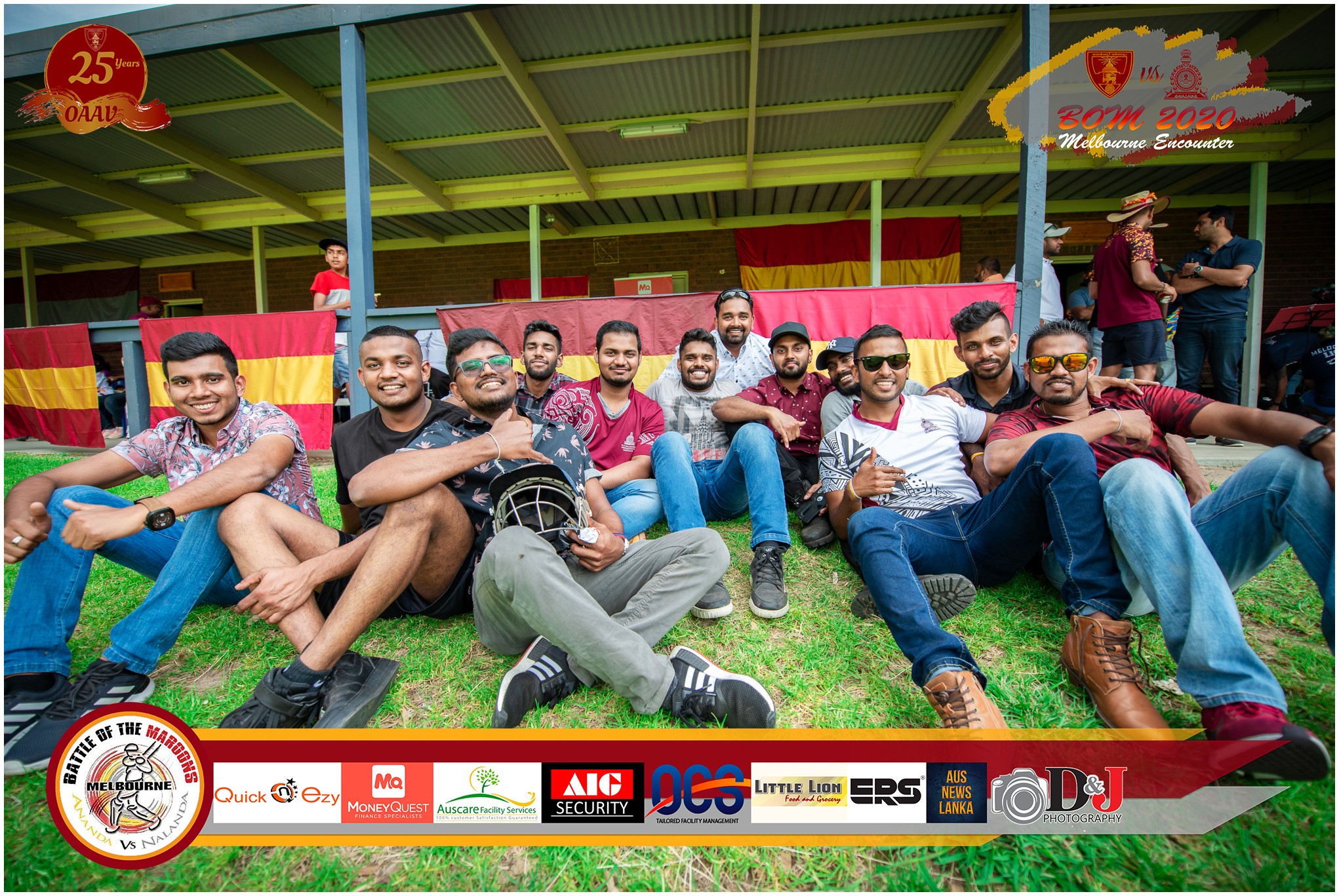 Battle of the Maroons Melbourne 2020 Photo