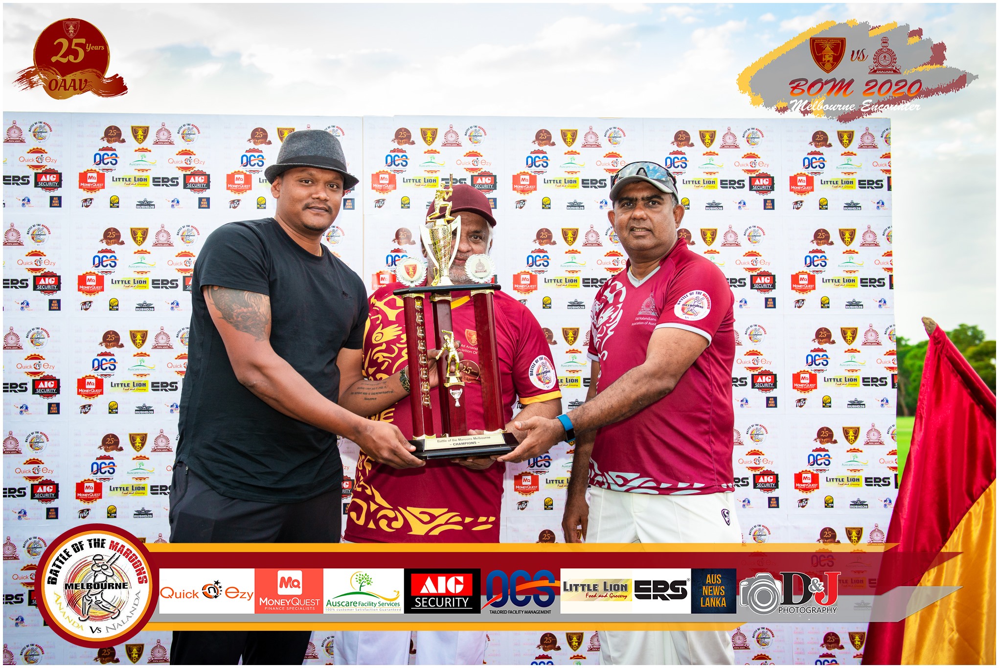 Battle of the Maroons Melbourne 2020 Photo