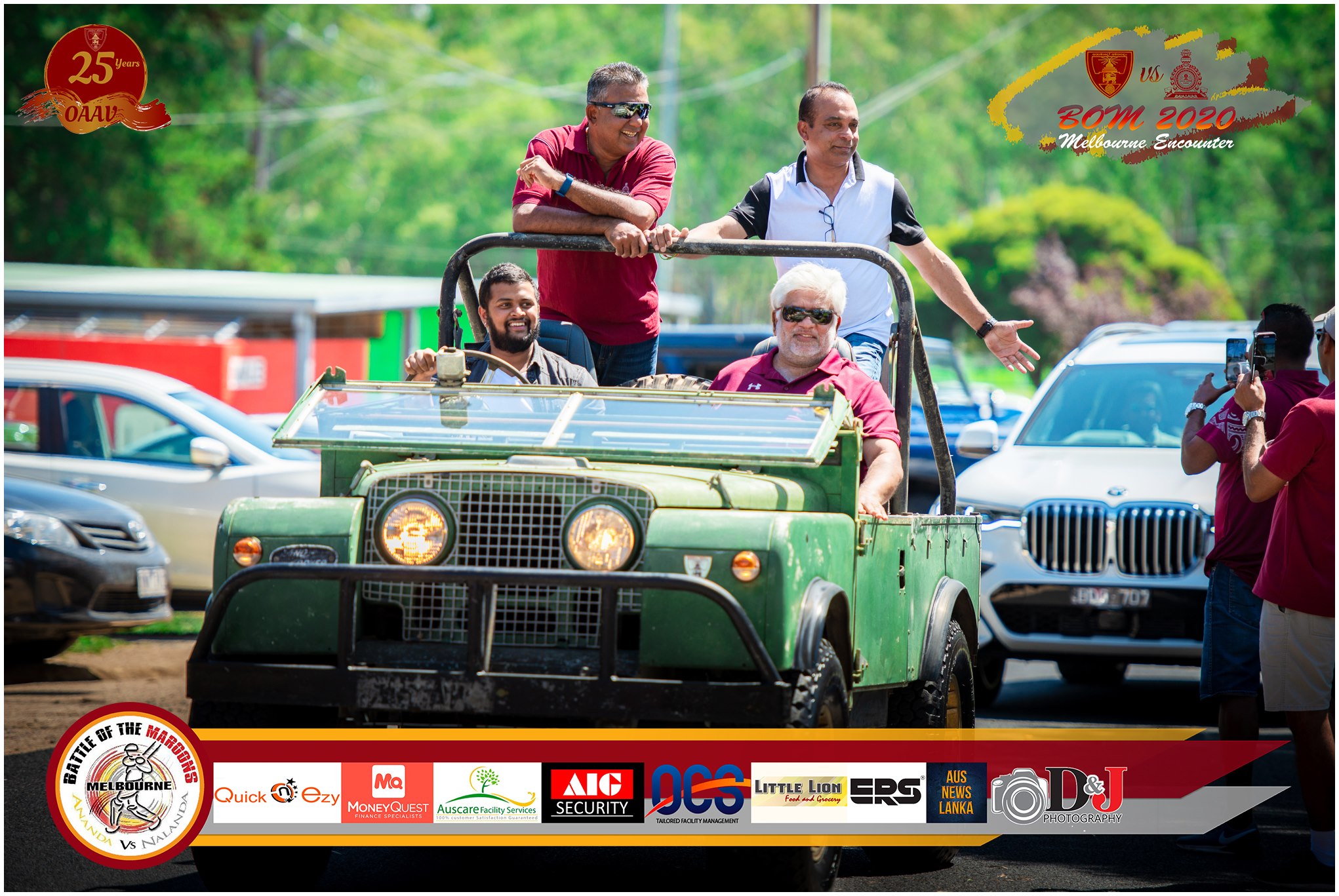 Battle of the Maroons Melbourne 2020 Photo