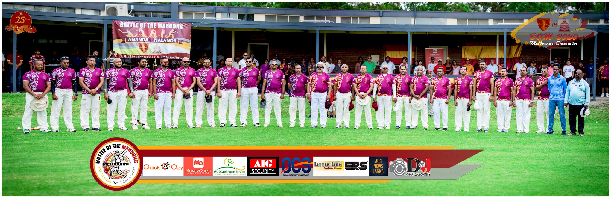 Battle of the Maroons Melbourne 2020 Photo