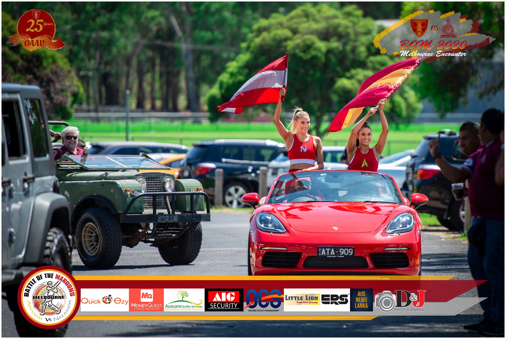 Battle of the Maroons Melbourne 2020 Photo