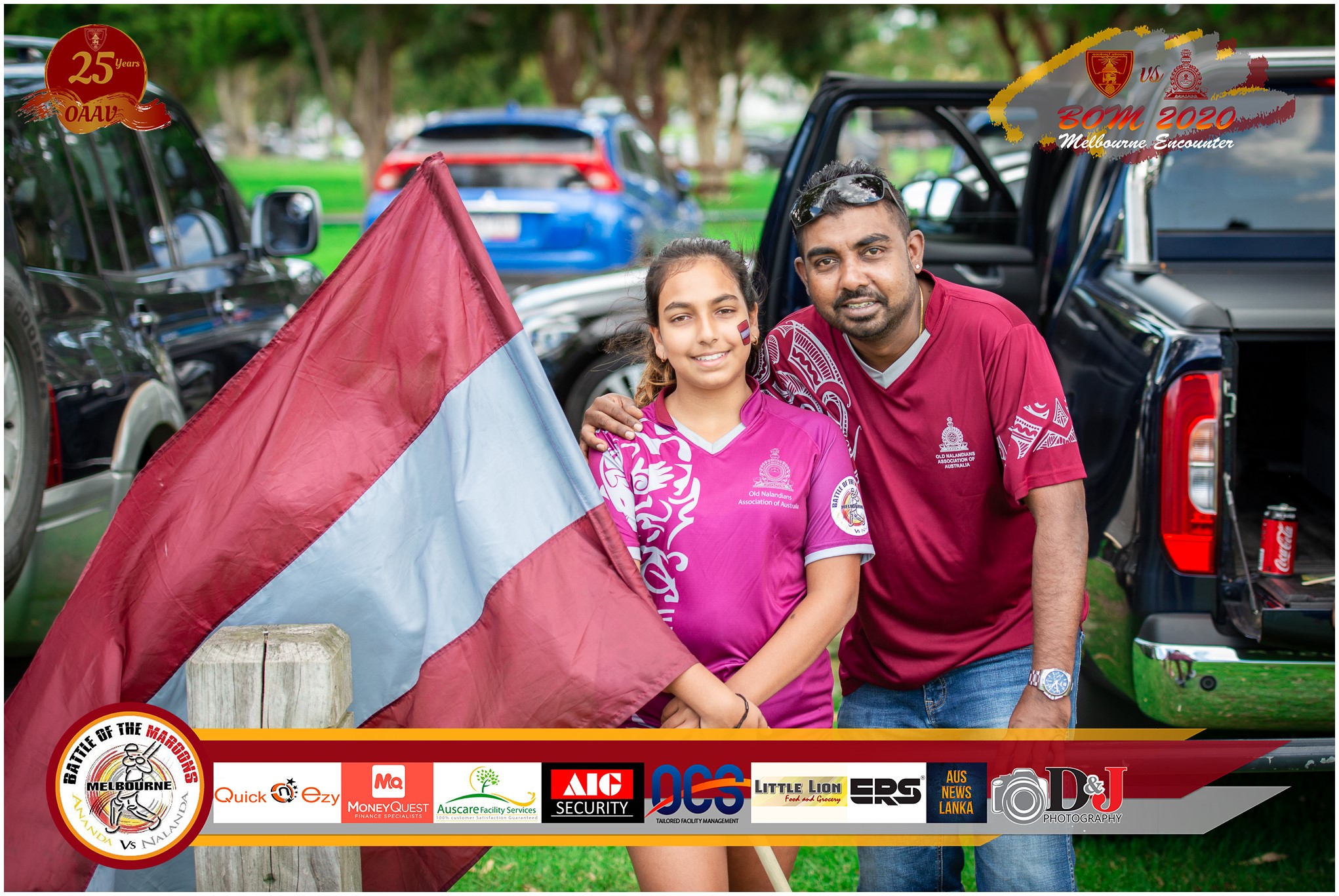 Battle of the Maroons Melbourne 2020 Photo