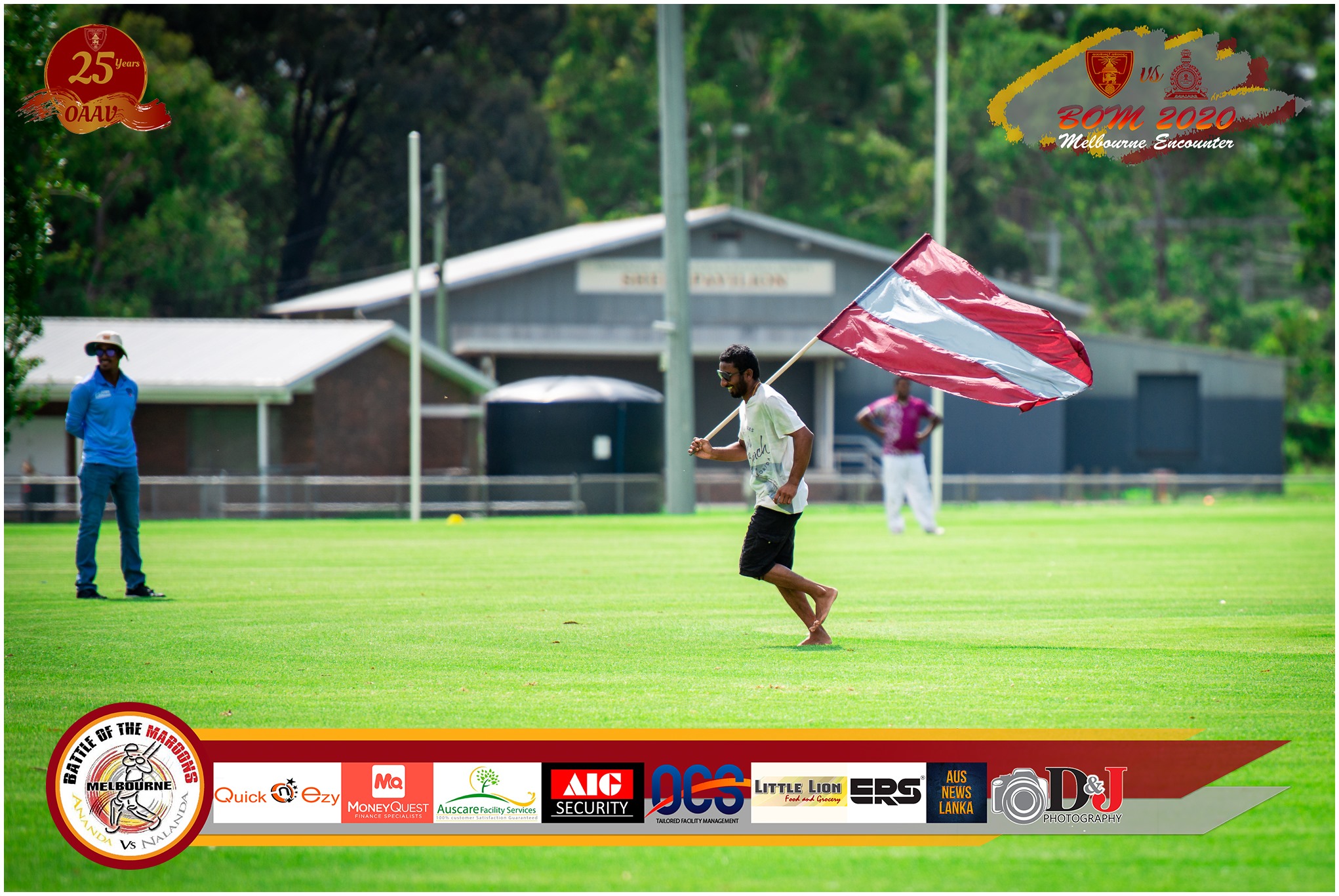 Battle of the Maroons Melbourne 2020 Photo