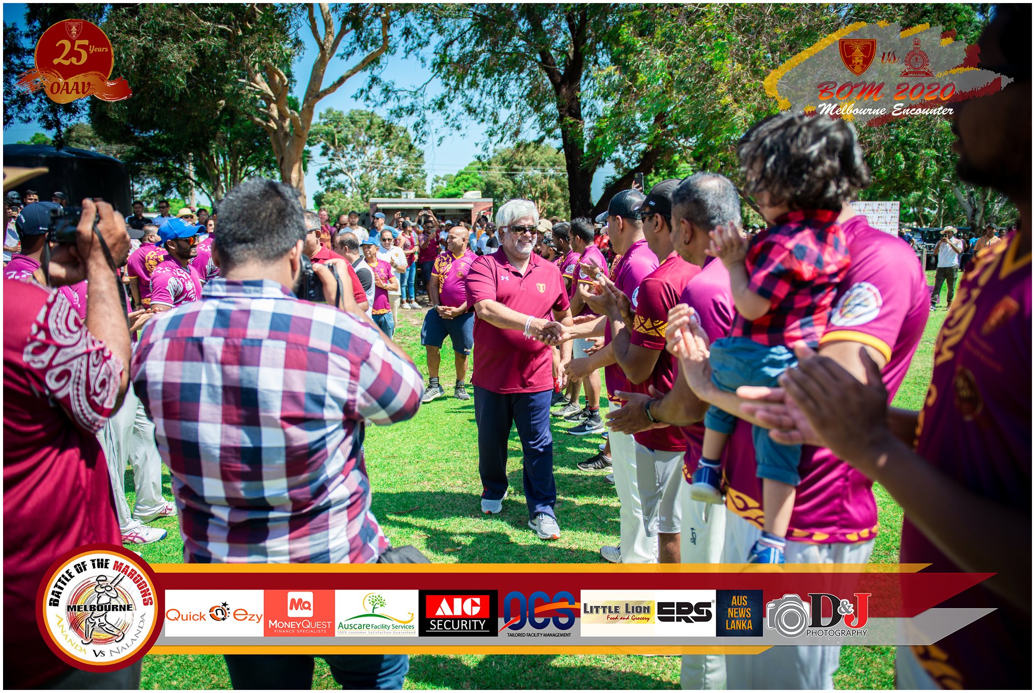 Battle of the Maroons Melbourne 2020 Photo