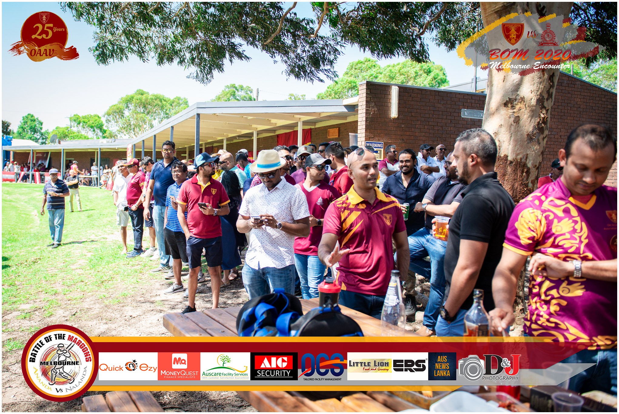 Battle of the Maroons Melbourne 2020 Photo