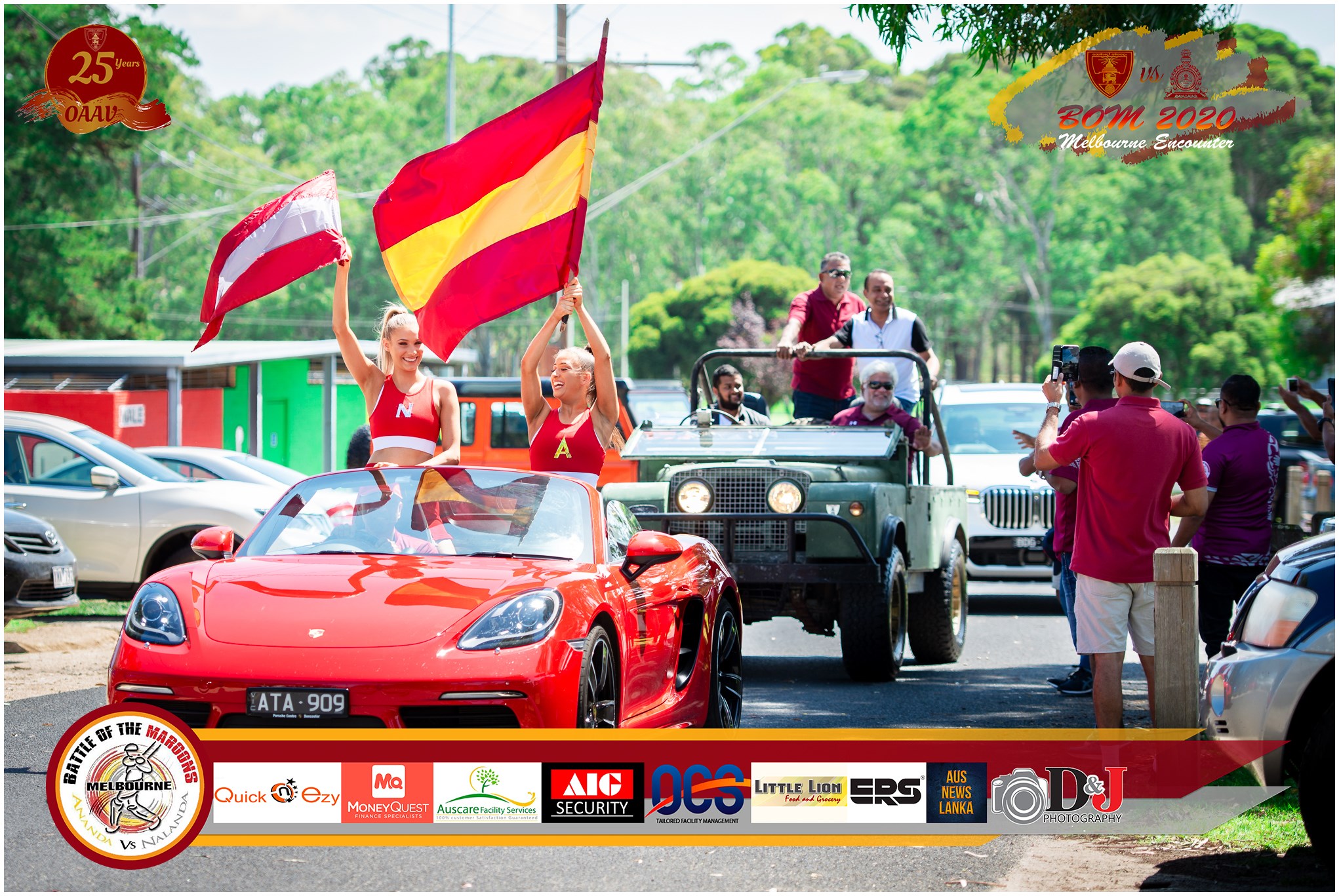 Battle of the Maroons Melbourne 2020 Photo