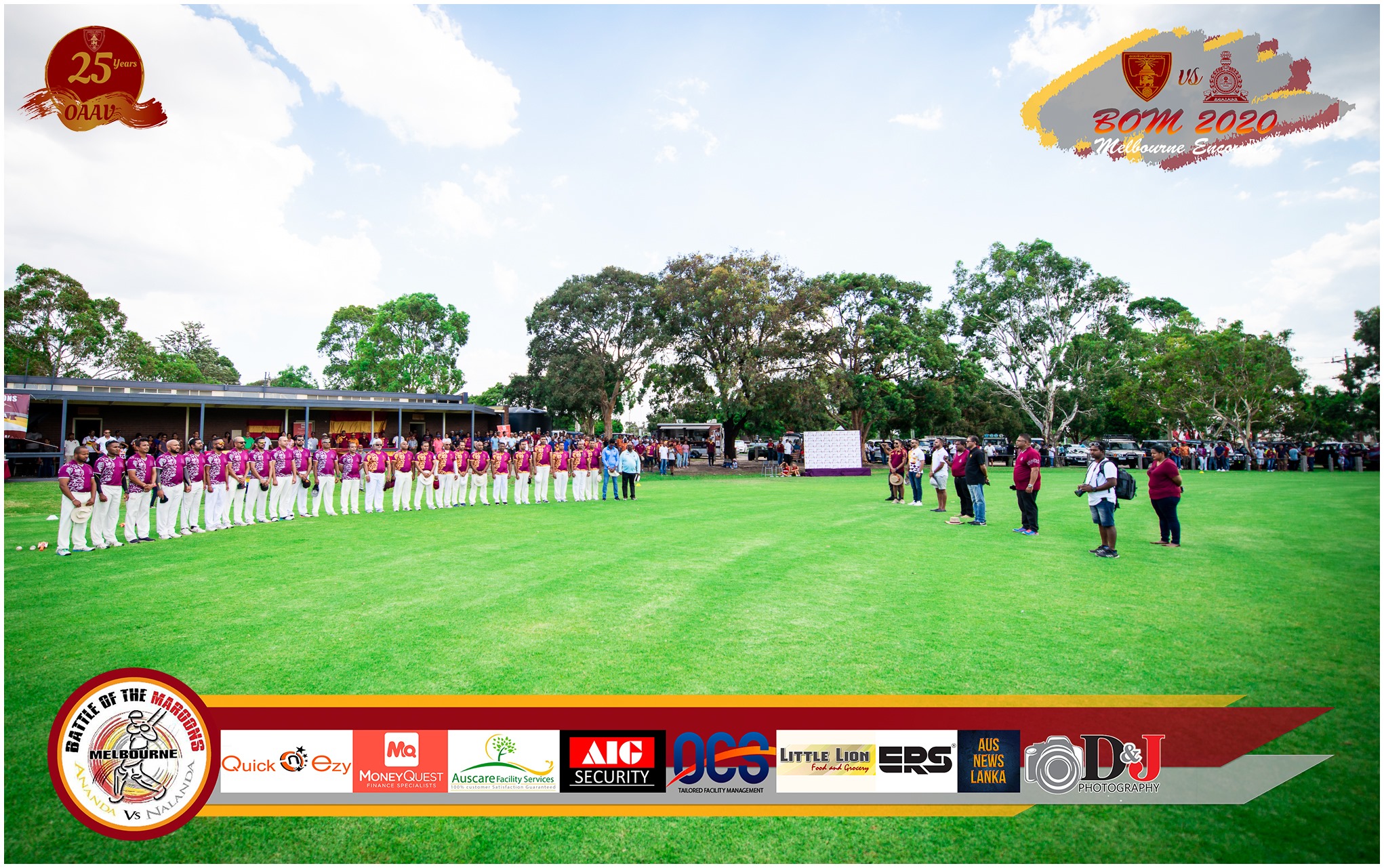 Battle of the Maroons Melbourne 2020 Photo