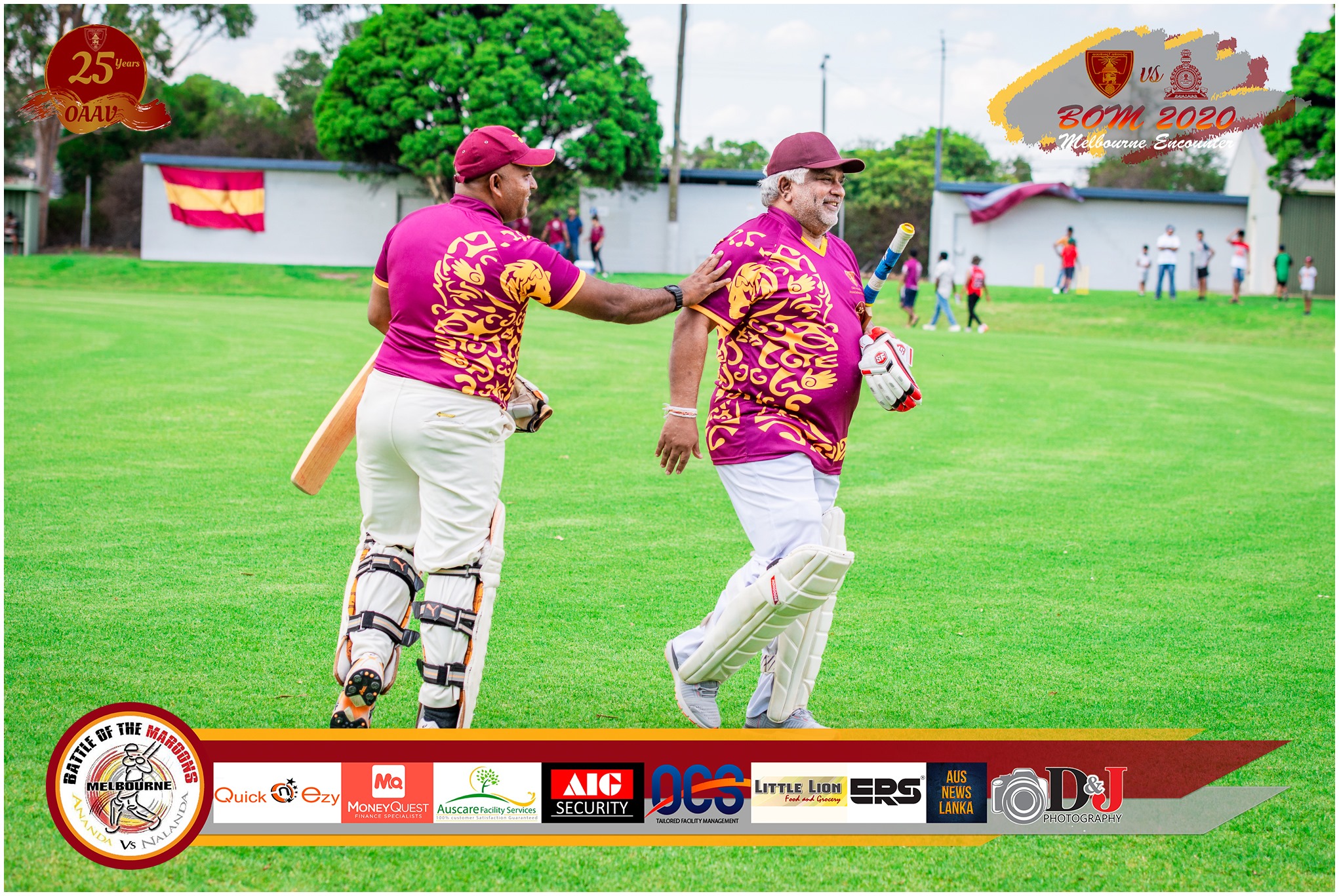 Battle of the Maroons Melbourne 2020 Photo