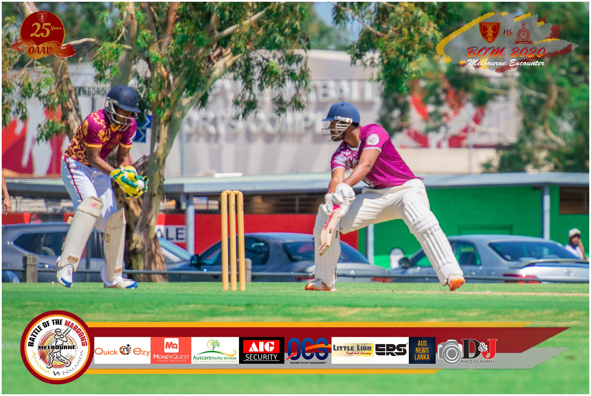 Battle of the Maroons Melbourne 2020 Photo