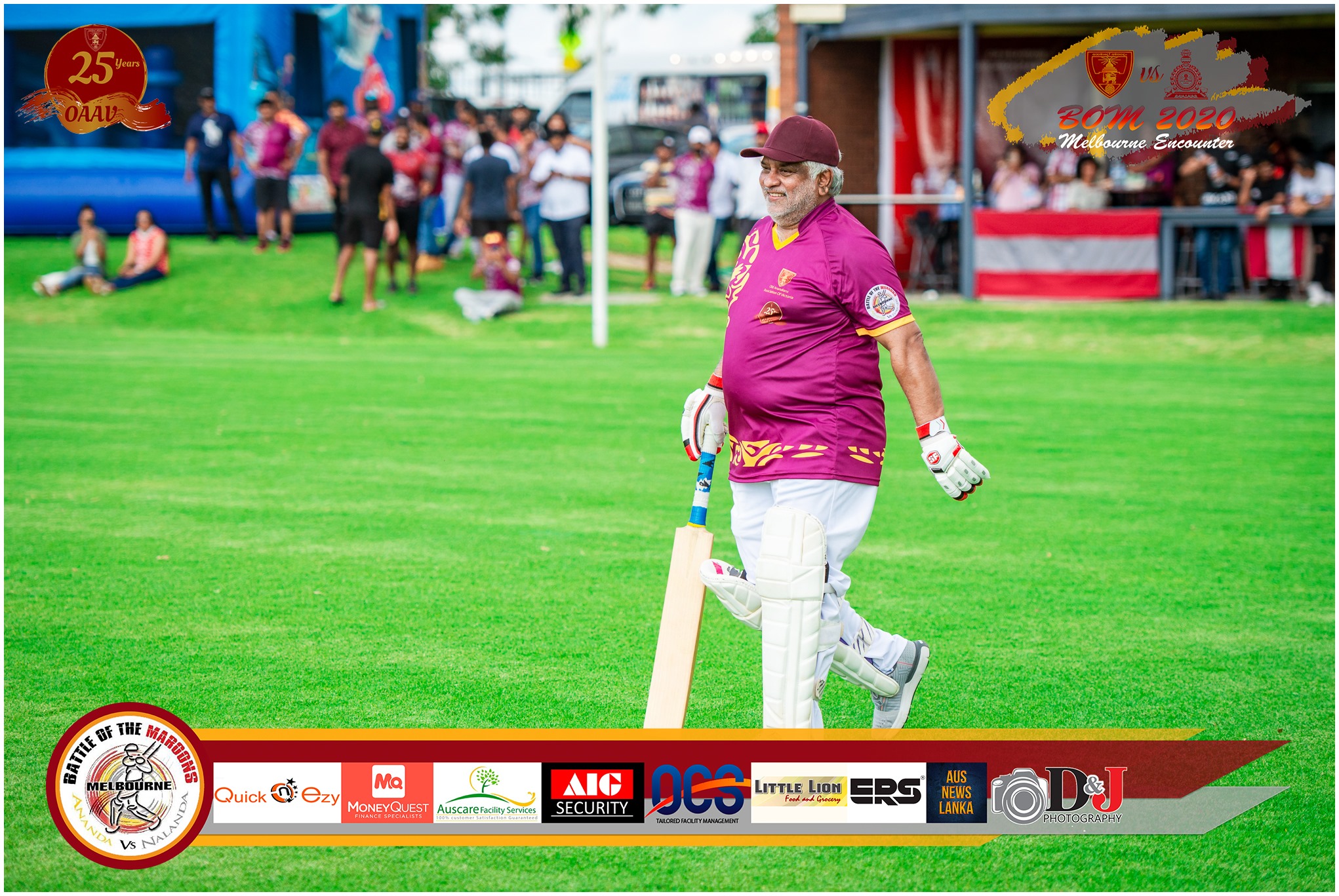 Battle of the Maroons Melbourne 2020 Photo