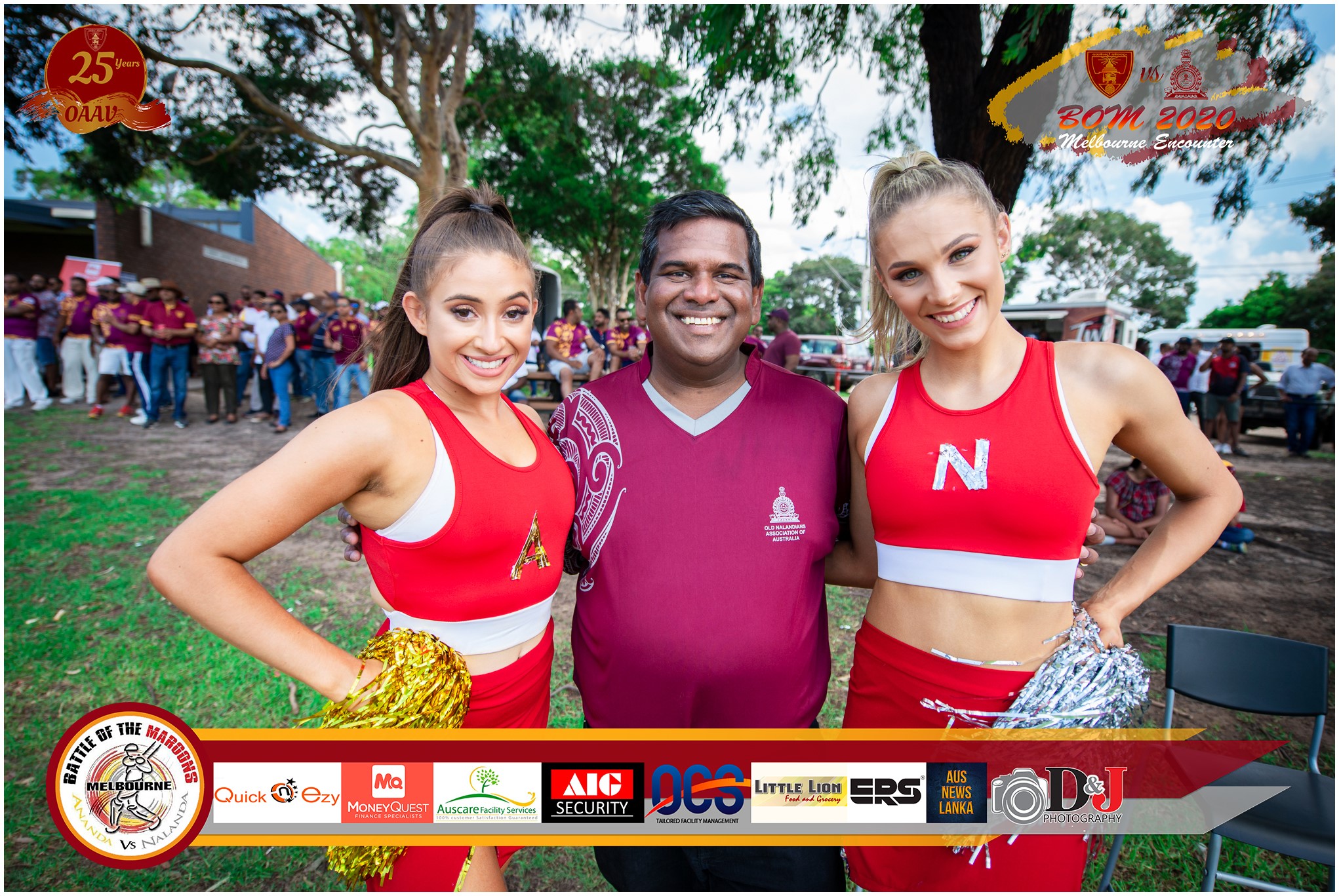 Battle of the Maroons Melbourne 2020 Photo