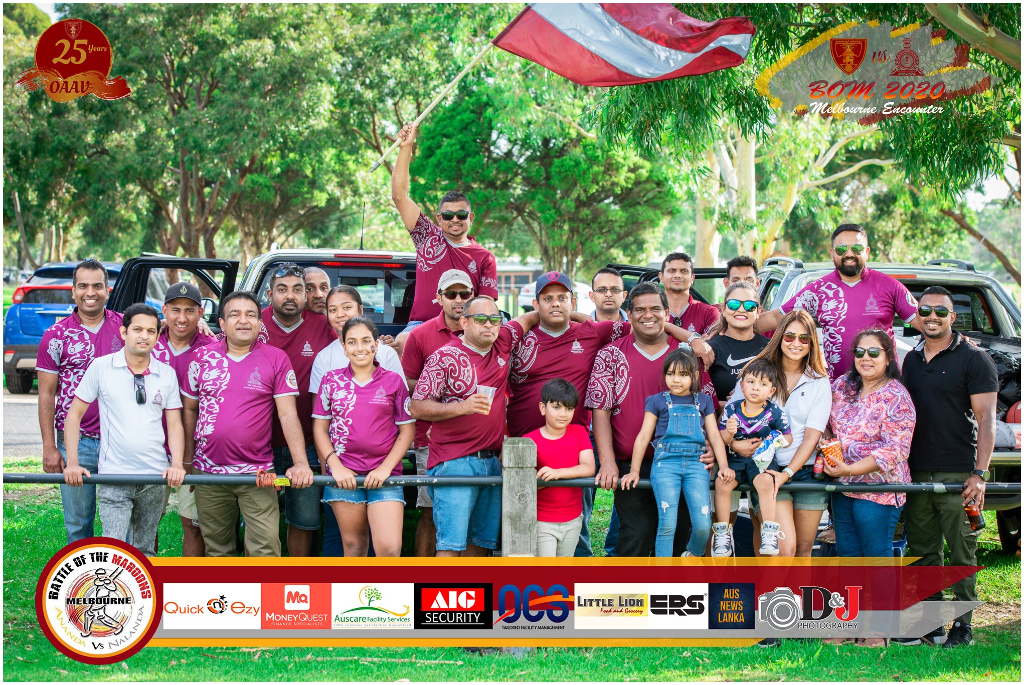 Battle of the Maroons Melbourne 2020 Photo