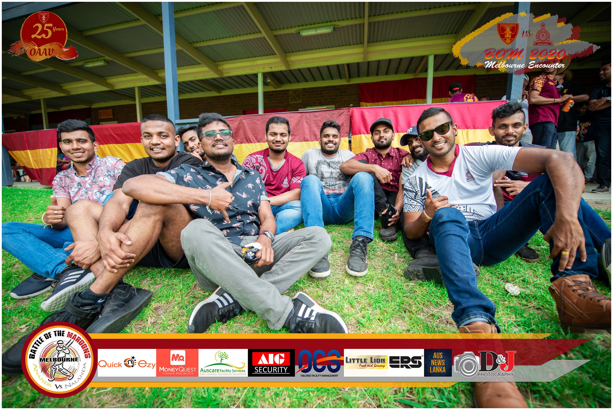 Battle of the Maroons Melbourne 2020 Photo