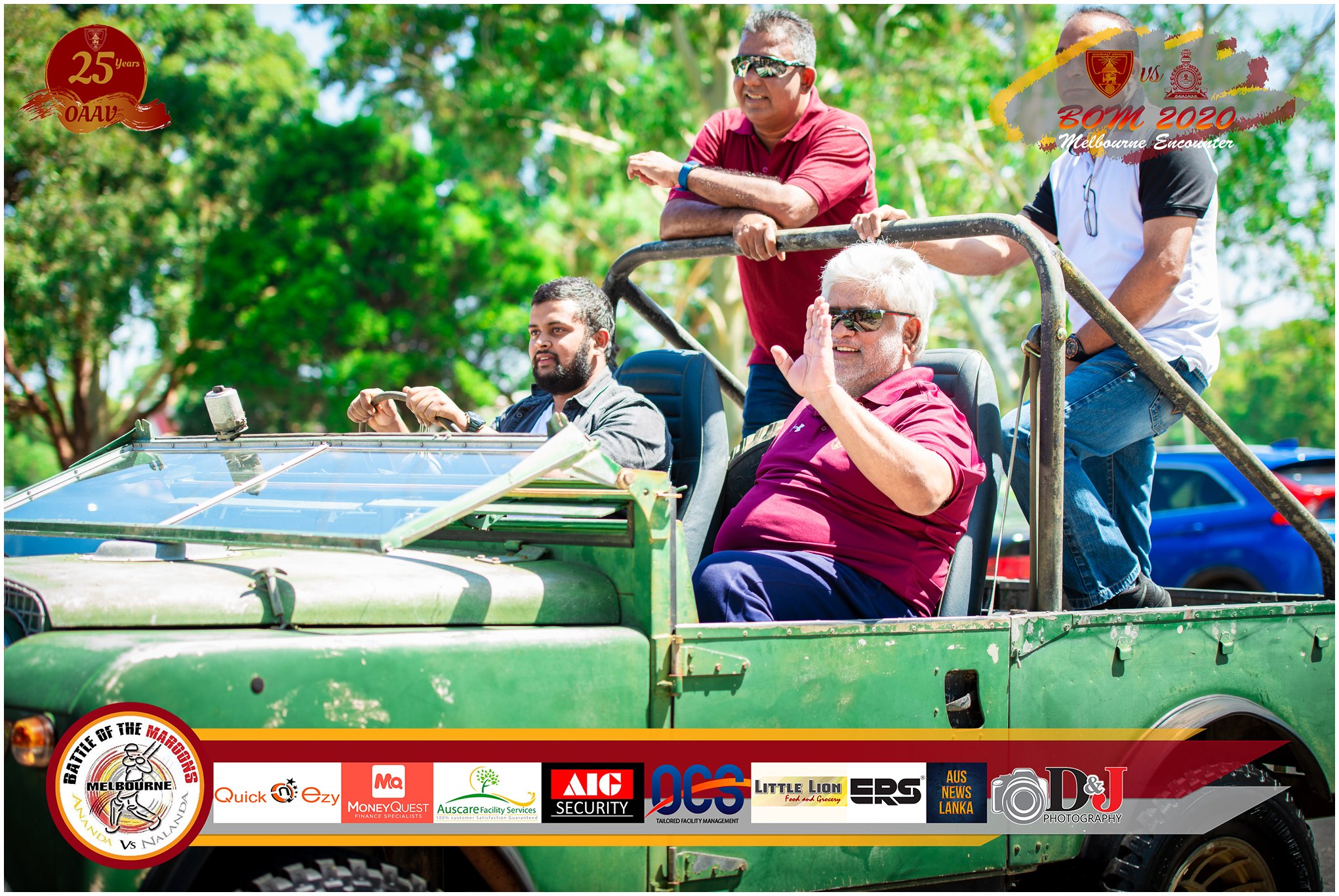 Battle of the Maroons Melbourne 2020 Photo