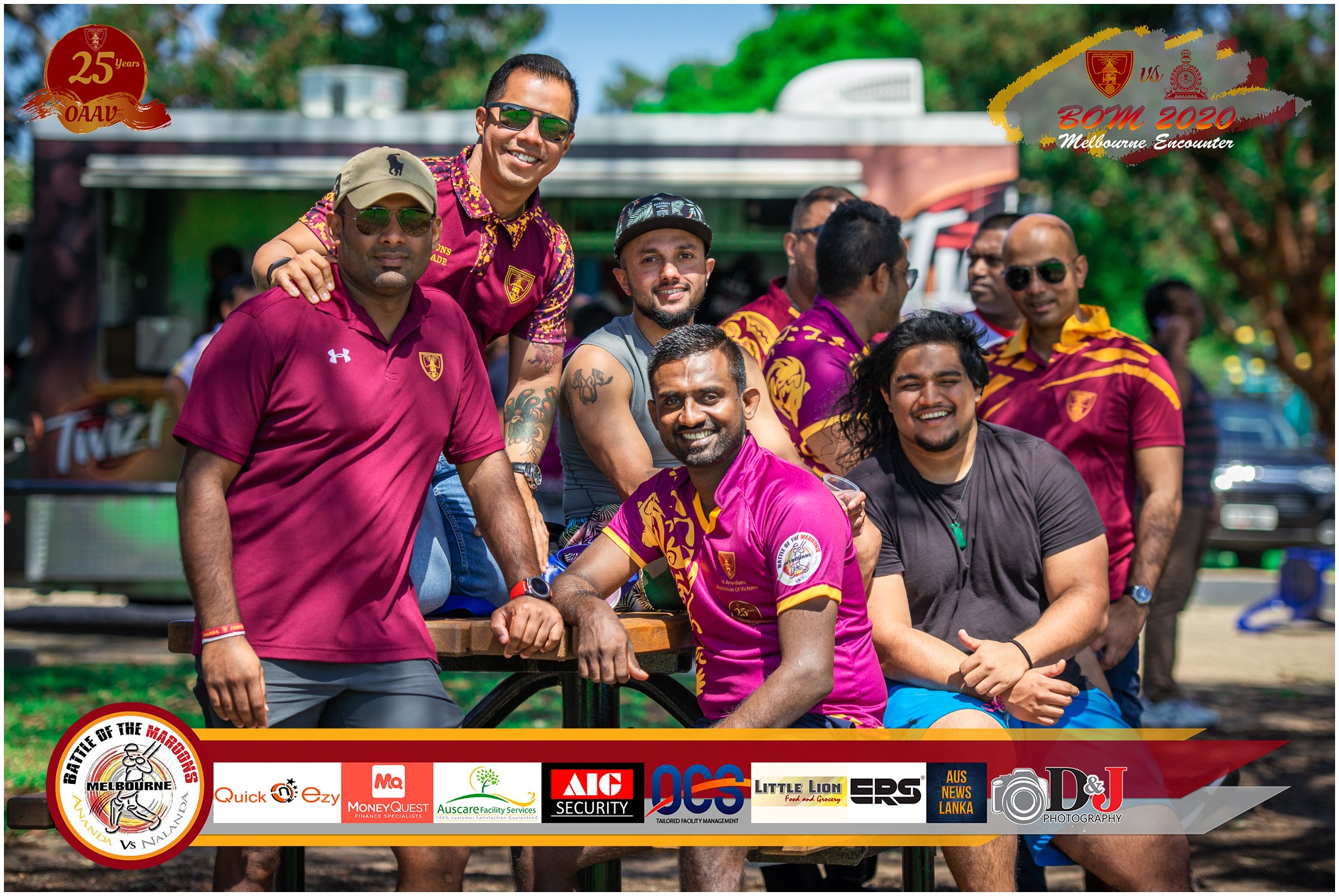 Battle of the Maroons Melbourne 2020 Photo