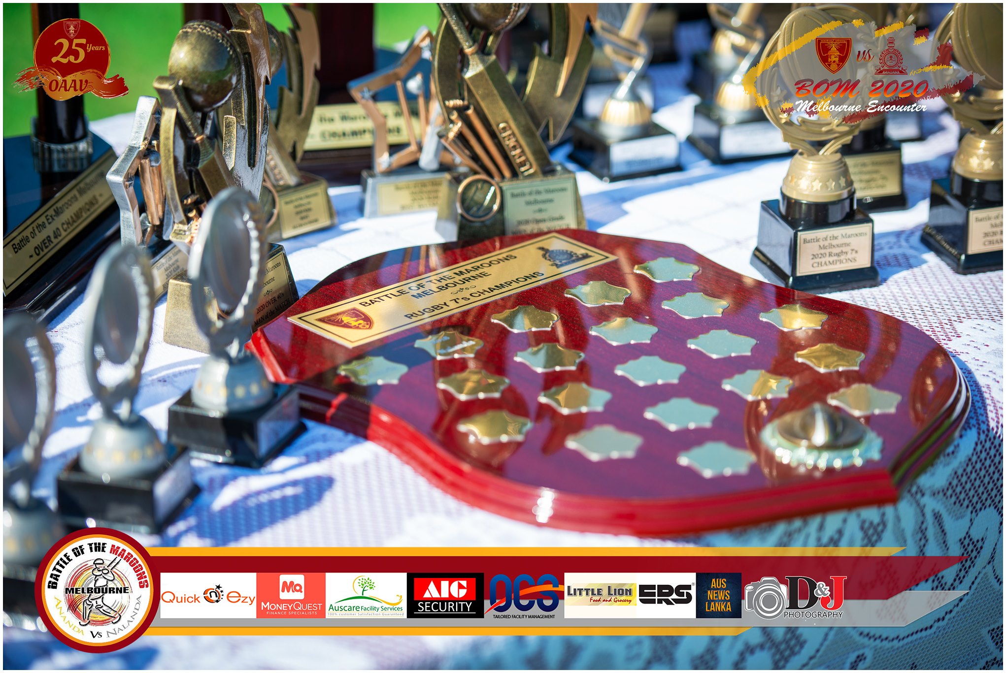 Battle of the Maroons Melbourne 2020 Photo