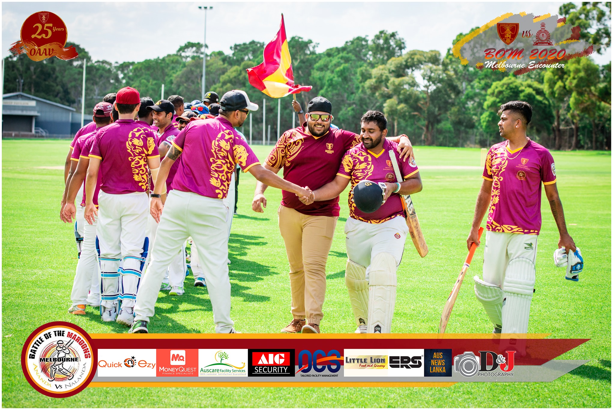 Battle of the Maroons Melbourne 2020 Photo