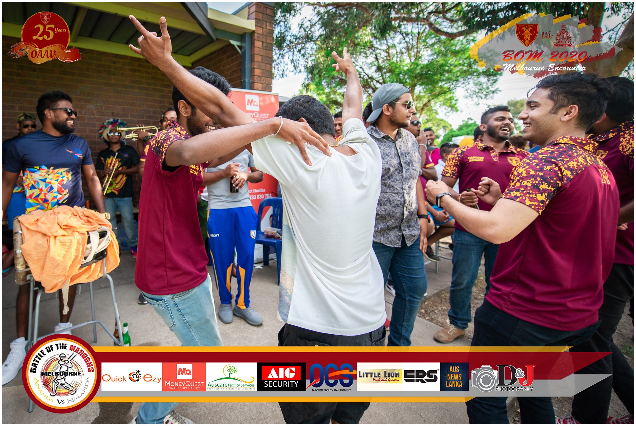 Battle of the Maroons Melbourne 2020 Photo